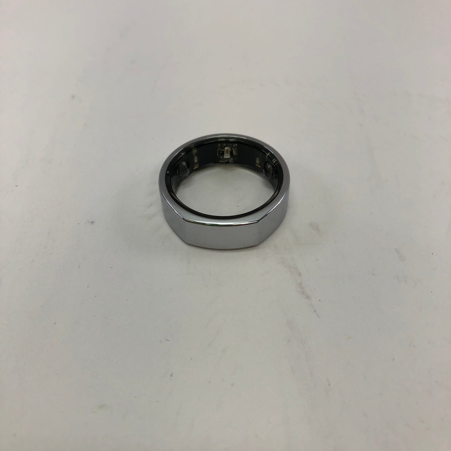 Oura Gen 3 Ring Size 12 Heritage Silver Smart Ring With charger