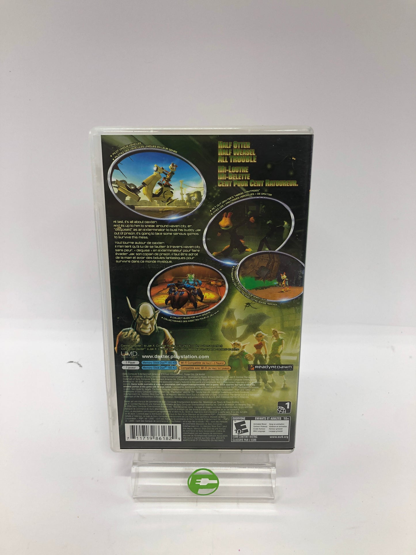 Daxter (Sony PlayStation Portable PSP, 2006) Complete in Box w Manual, CIB
