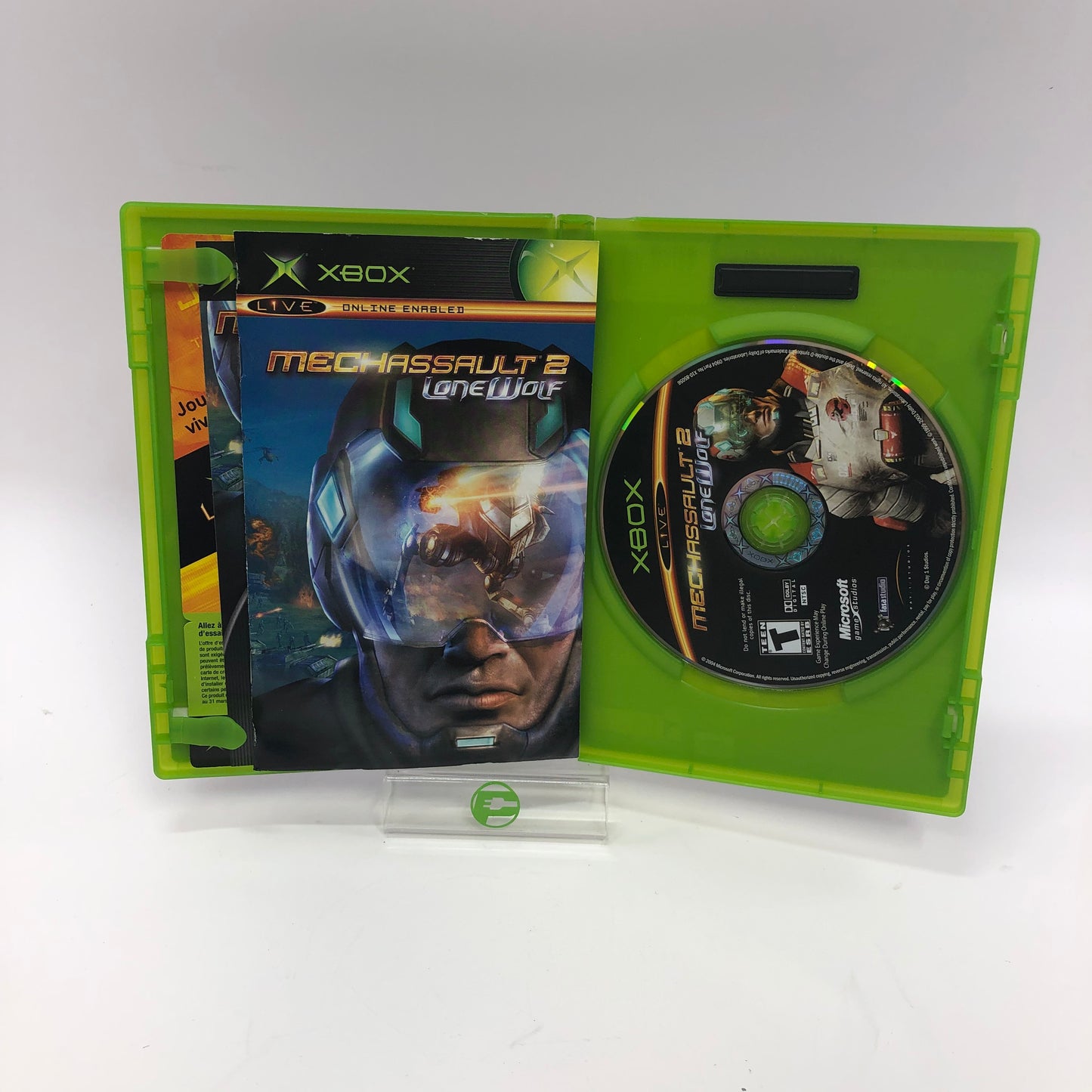MechAssault 2 Lone Wolf (Microsoft Xbox, 2004) Complete in Original Box w Manual