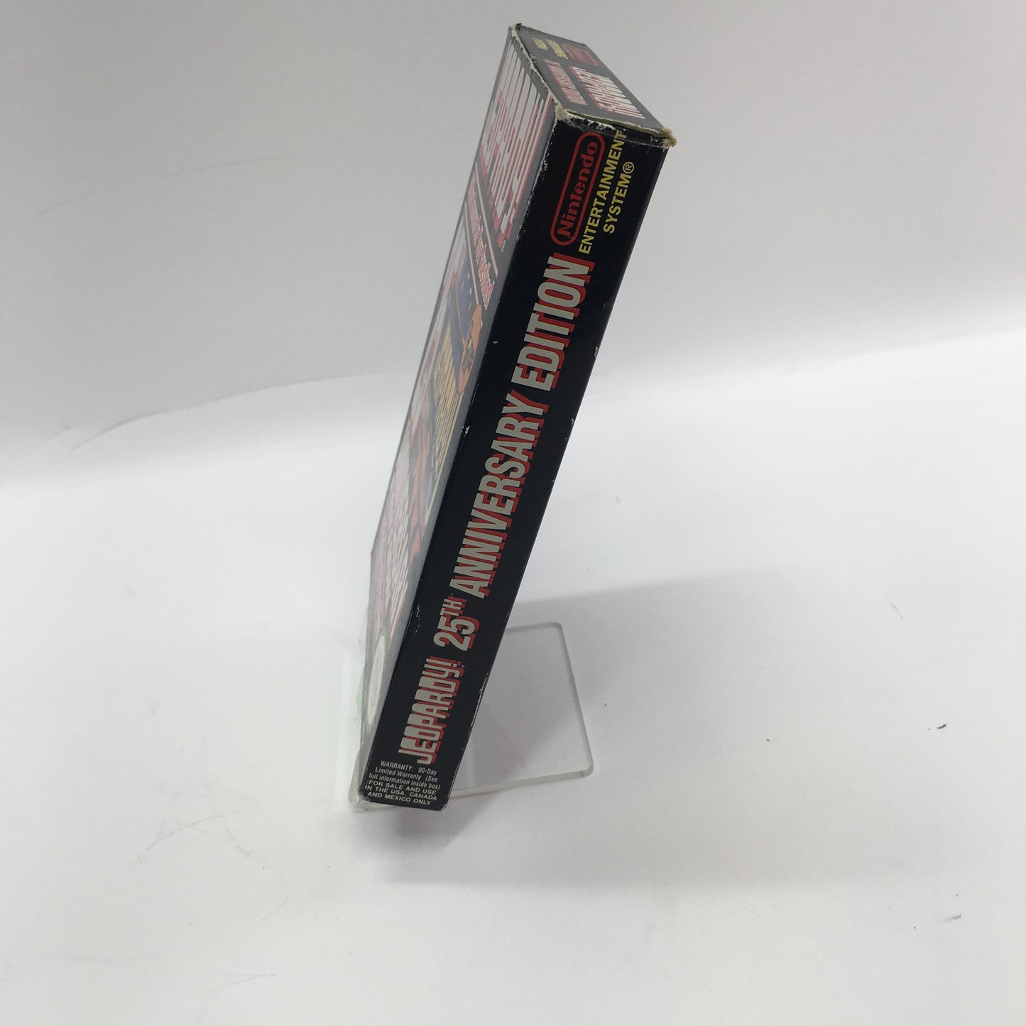 Jeopardy 25th Anniversary (Nintendo NES, 1990) CIB Rare Poster