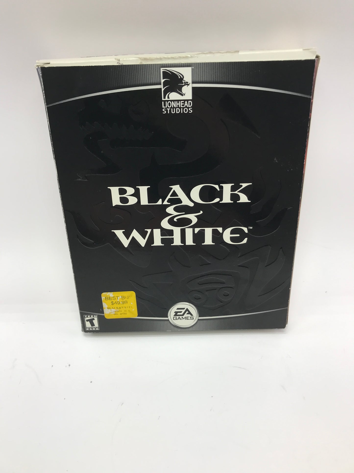 Black & White (PC, 2001) Complete in Original Box w/ Manual, CIB