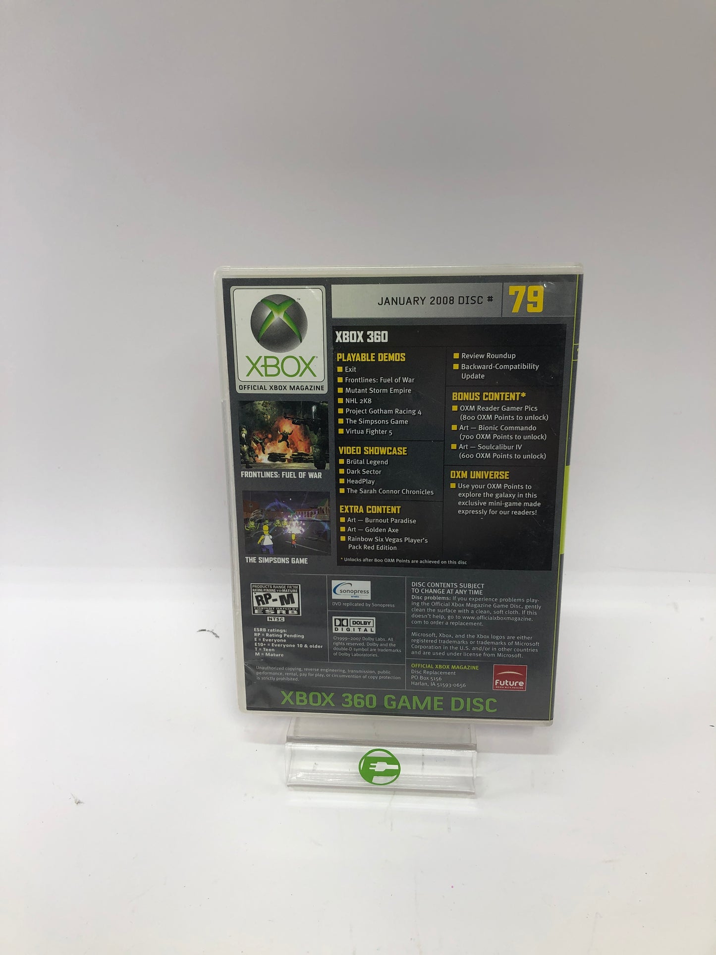 Xbox Game Disc, 26 Game Demo Discs, Microsoft Original Xbox Games