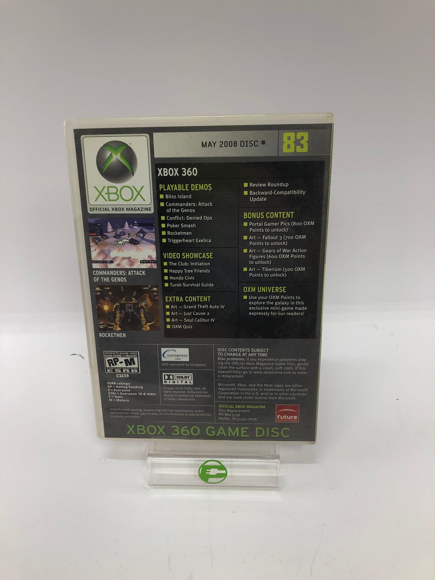 Xbox Game Disc, 26 Game Demo Discs, Microsoft Original Xbox Games