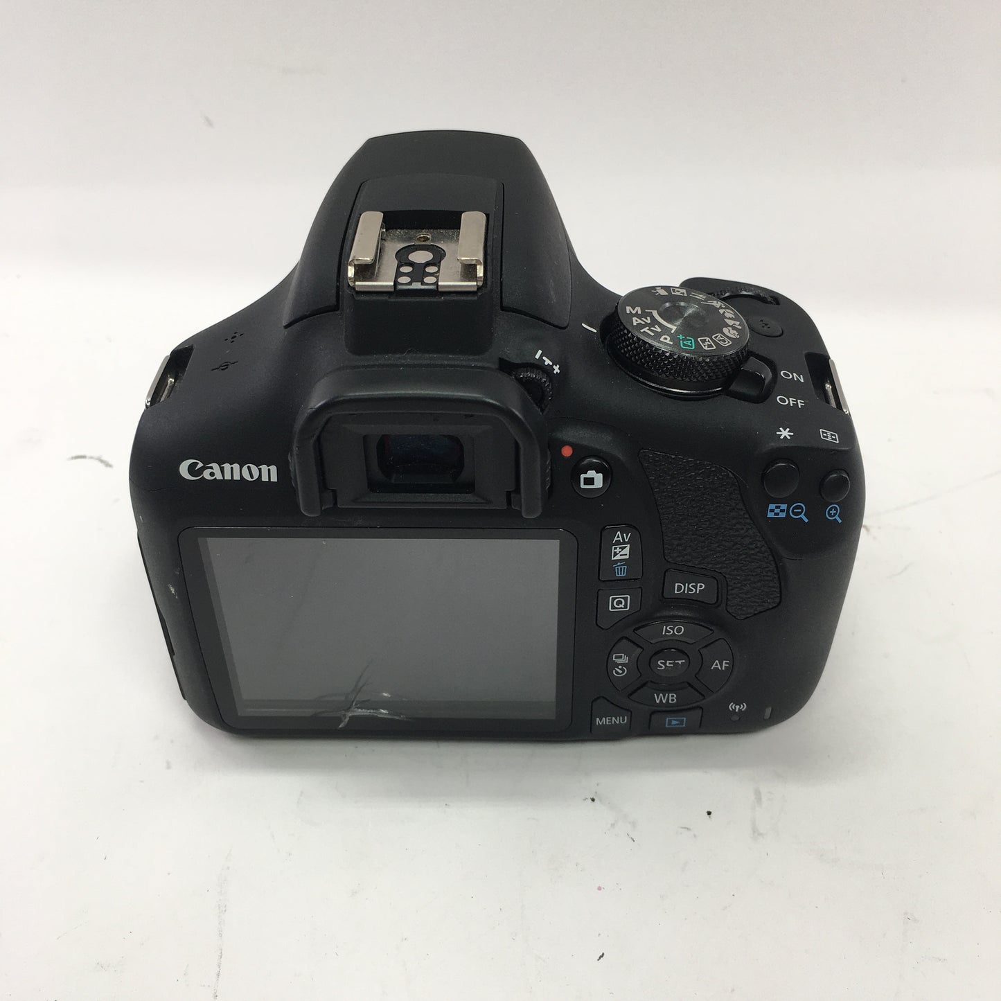 Broken Canon EOS 2000D 24MP Digital SLR DSLR Camera READ