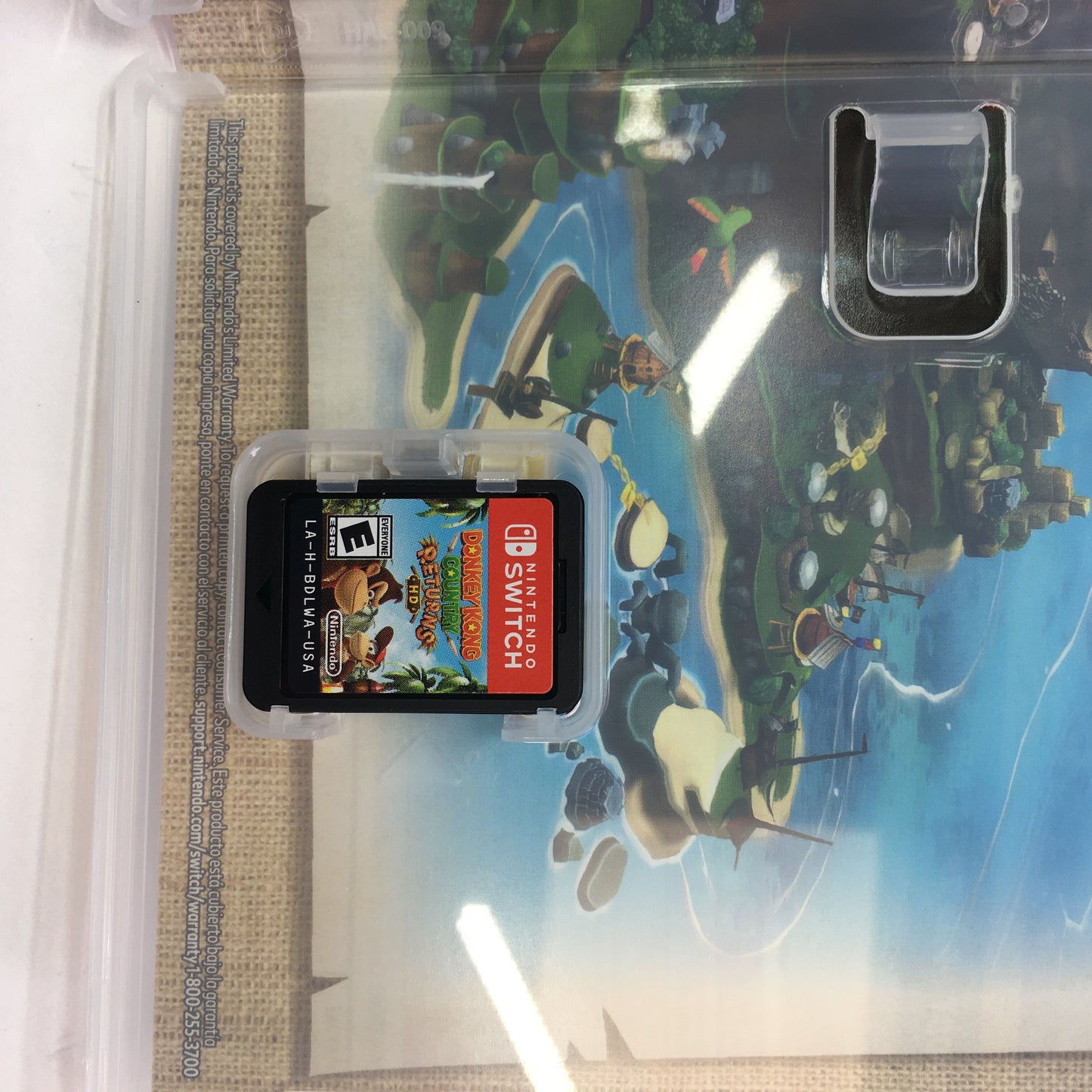 Donkey Kong Country Returns HD (Nintendo Switch, 2025) w Original Case