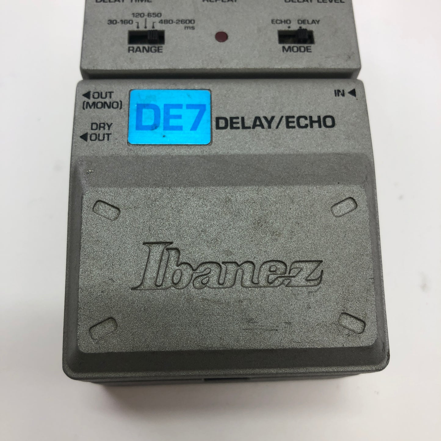 Ibanez DE7 Delay/Echo Pedal Guitar Effects Pedal