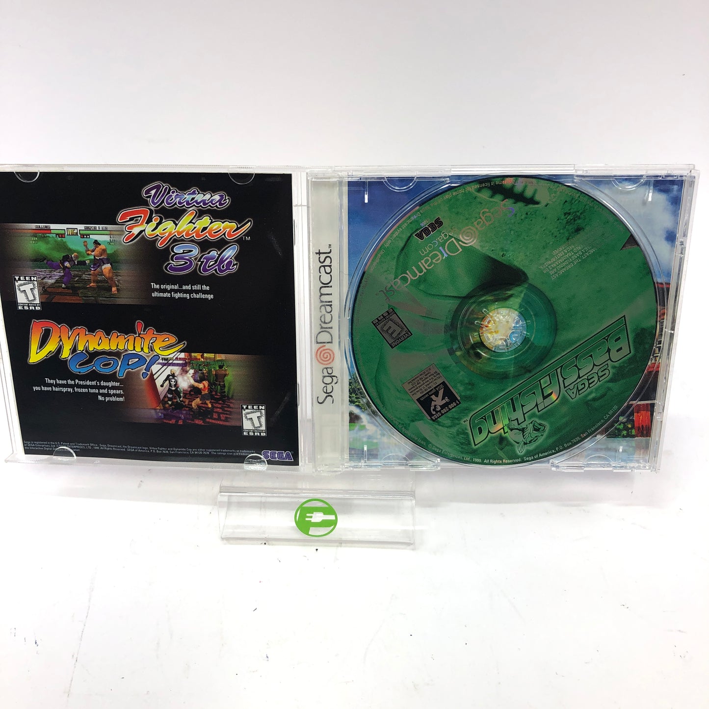 Sega Bass Fishing and Marine Fishing Bundle, Both CIB, Sega Dreamcast Games