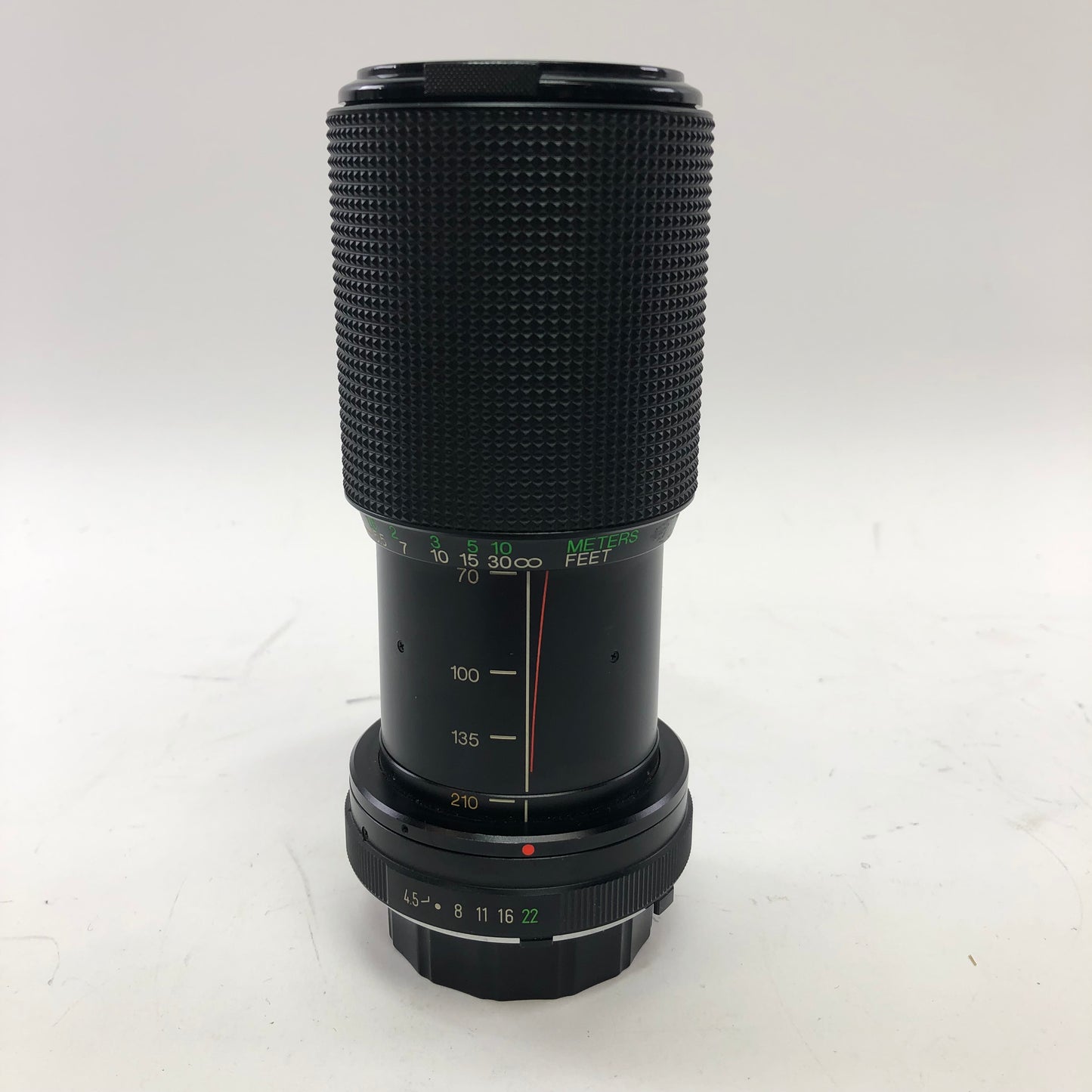 Vivitar 70-210mm f/4.5 70-210mm f/4.5, Pentax K Mount Macro Focusing Lens w/Caps