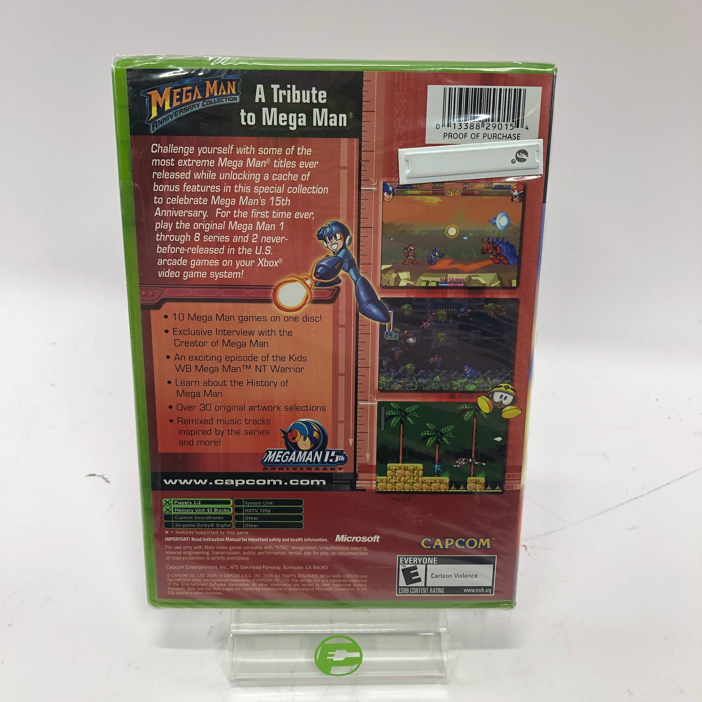 New Mega Man Anniversary Collection (Microsoft Xbox, 2005) Factory Sealed