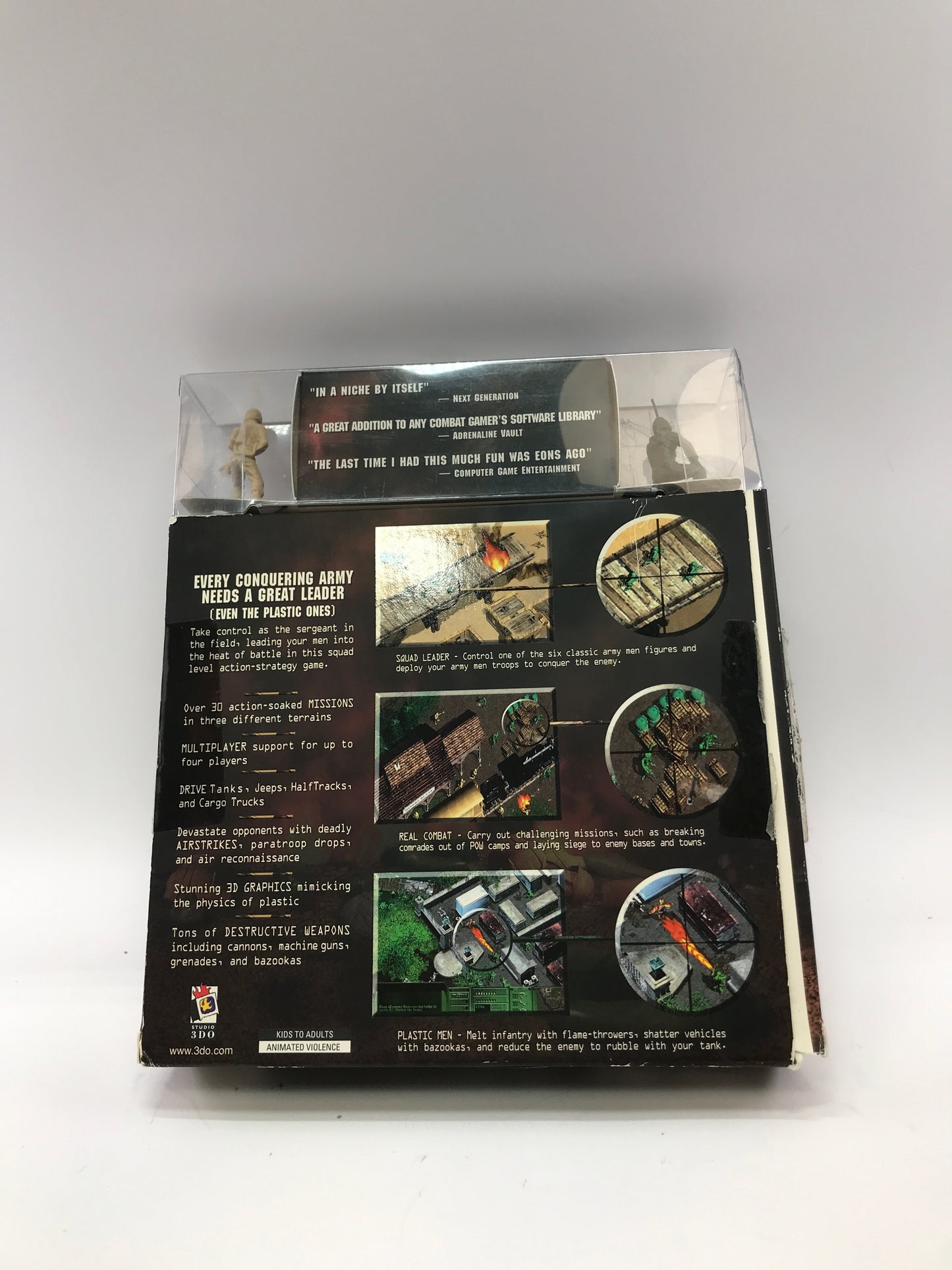 Army Men (PC, 1998) Complete in Original Box w/ Figures, CIB