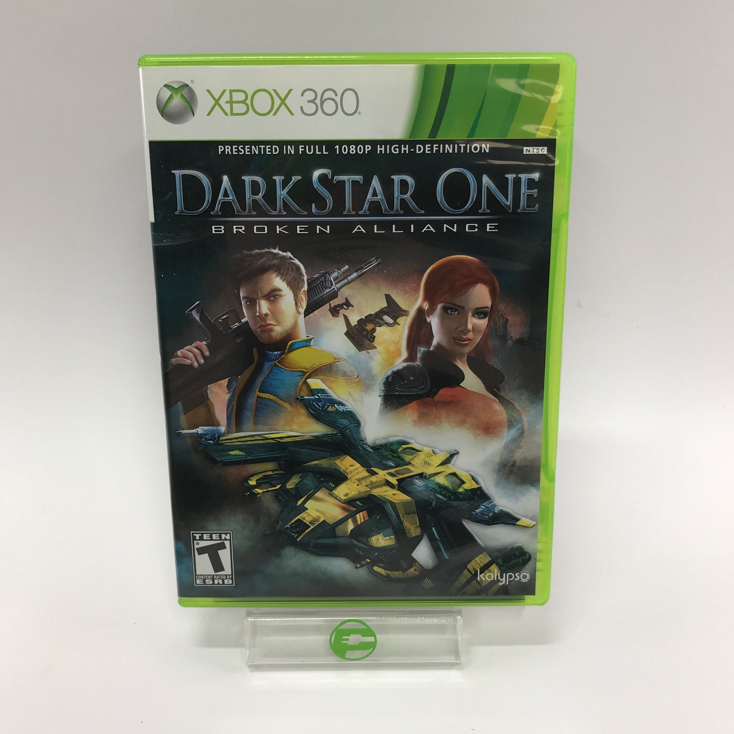 DarkStar One: Broken Alliance (Microsoft Xbox 360, 2010) CIB w Dust Cover