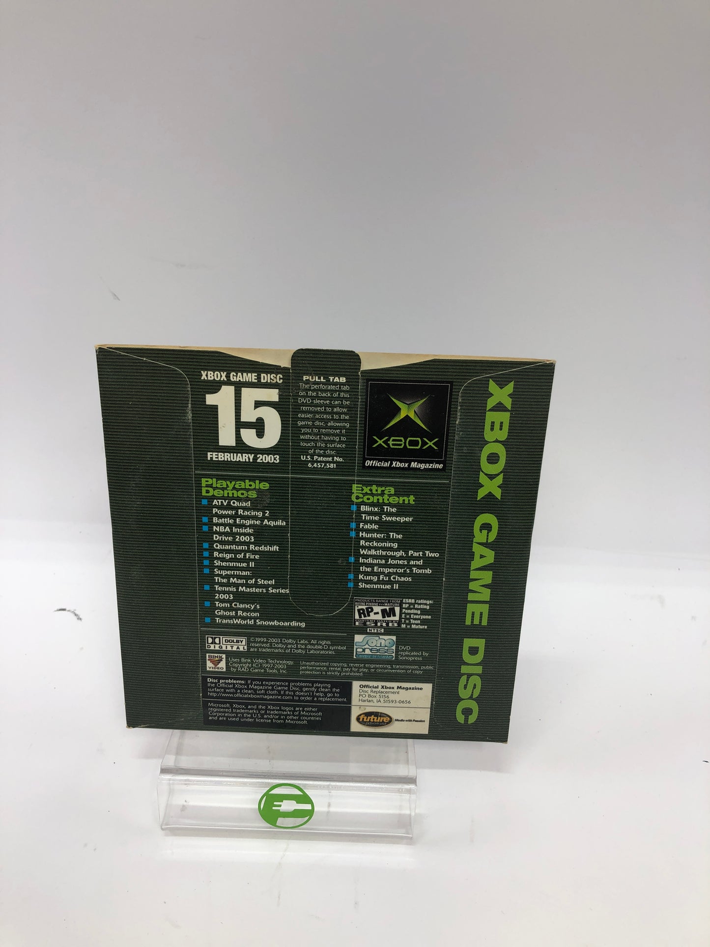 Xbox Game Disc, 26 Game Demo Discs, Microsoft Original Xbox Games