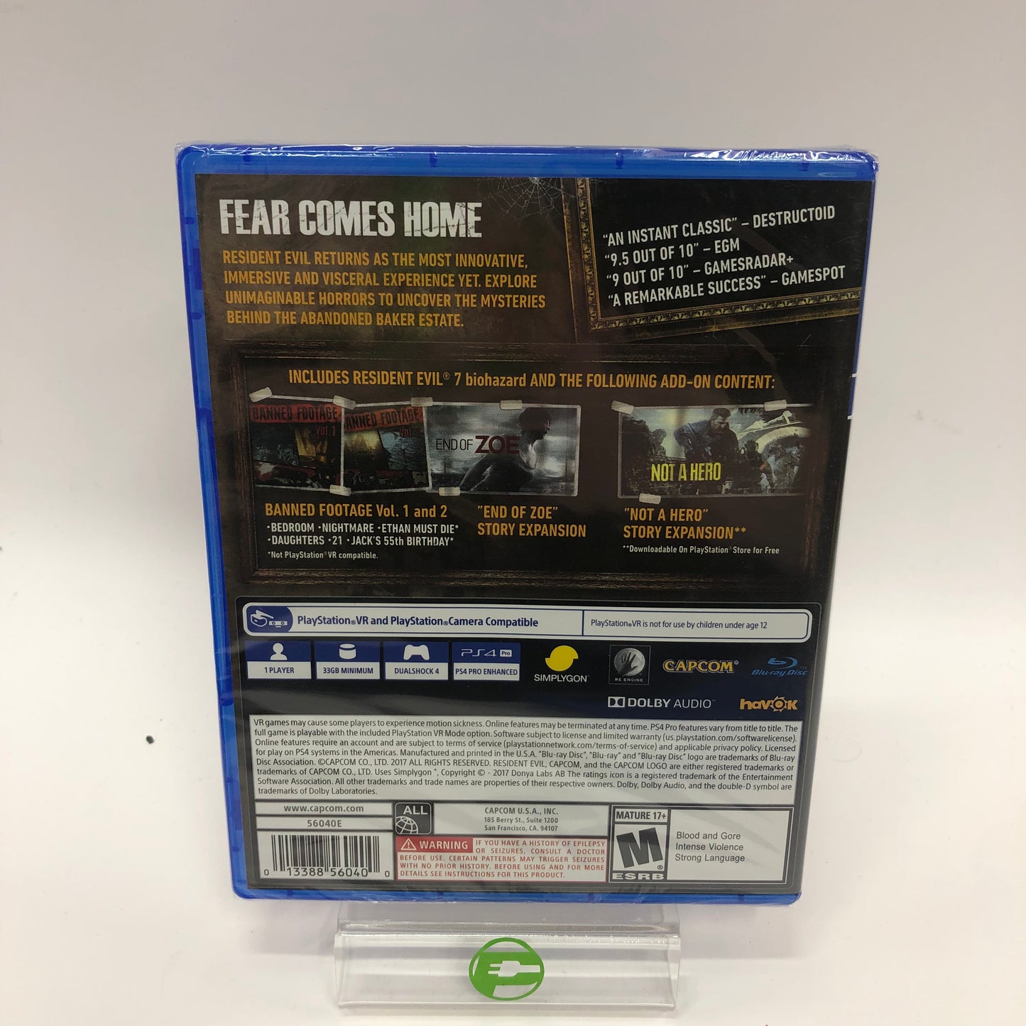 Resident Evil Collection 9 Games Sony PlayStation 4 PS4 Games