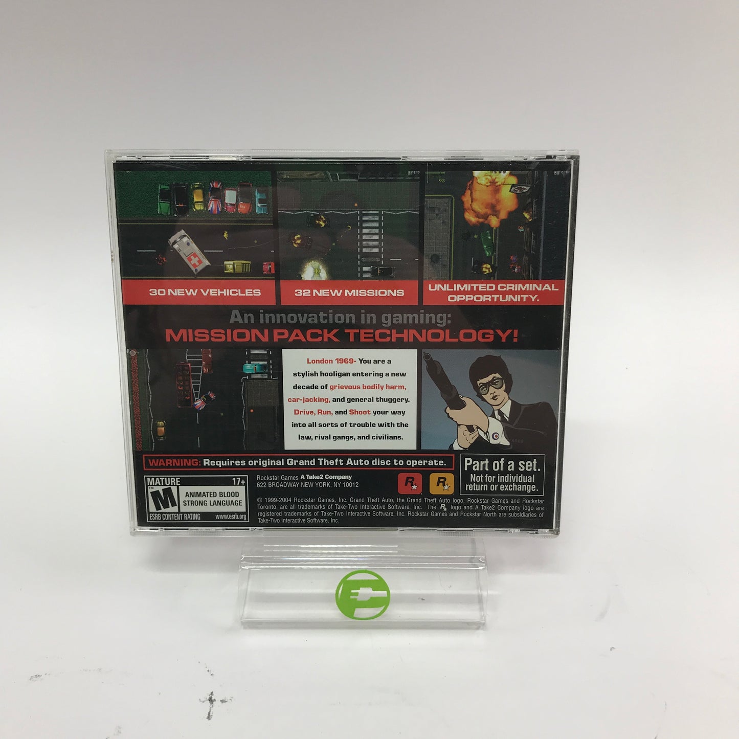 Grand Theft Auto: The Classics Collection (PC, 2004) CIB One Disc Sealed