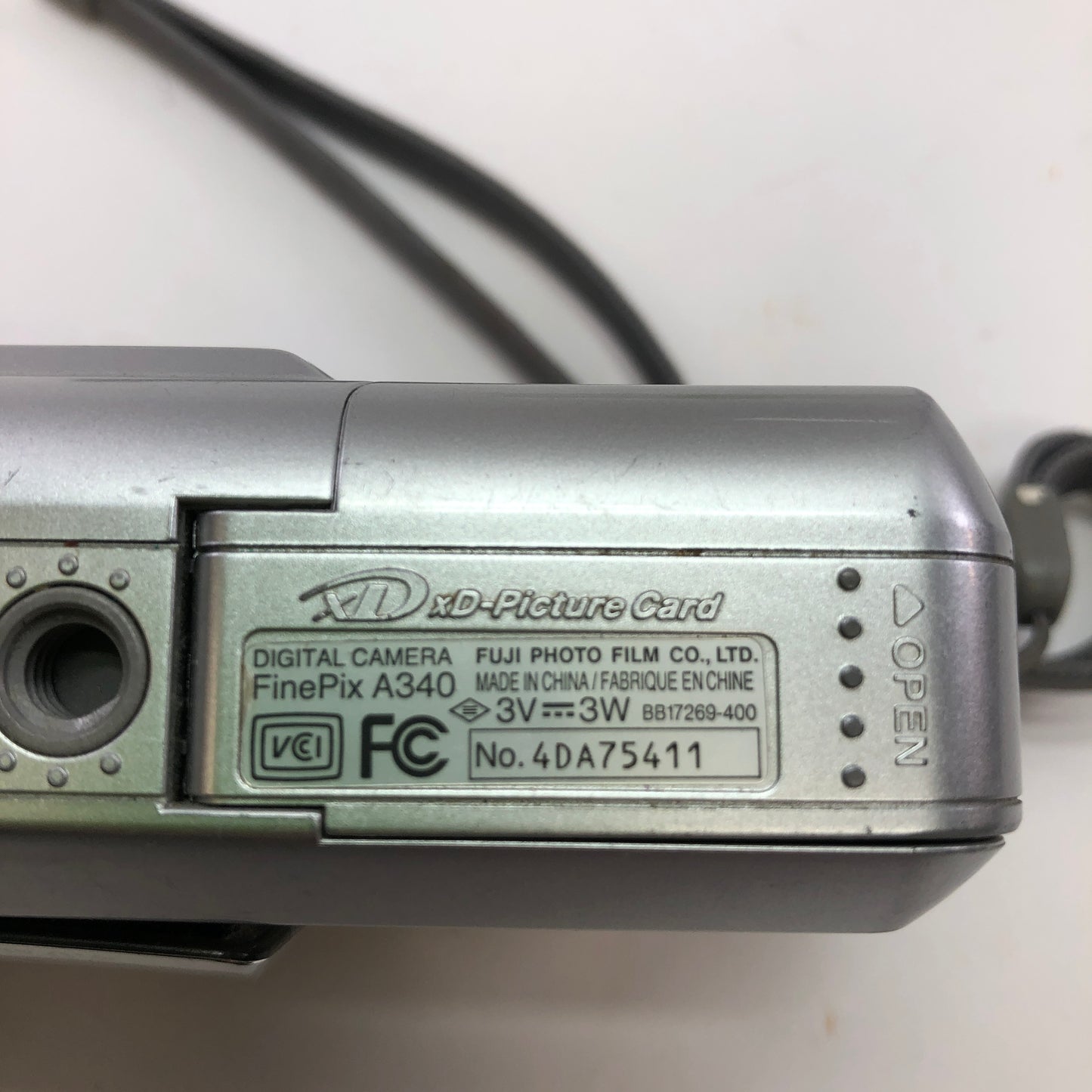 Fujifilm A340 4.0 Digital Camera Tested and Working