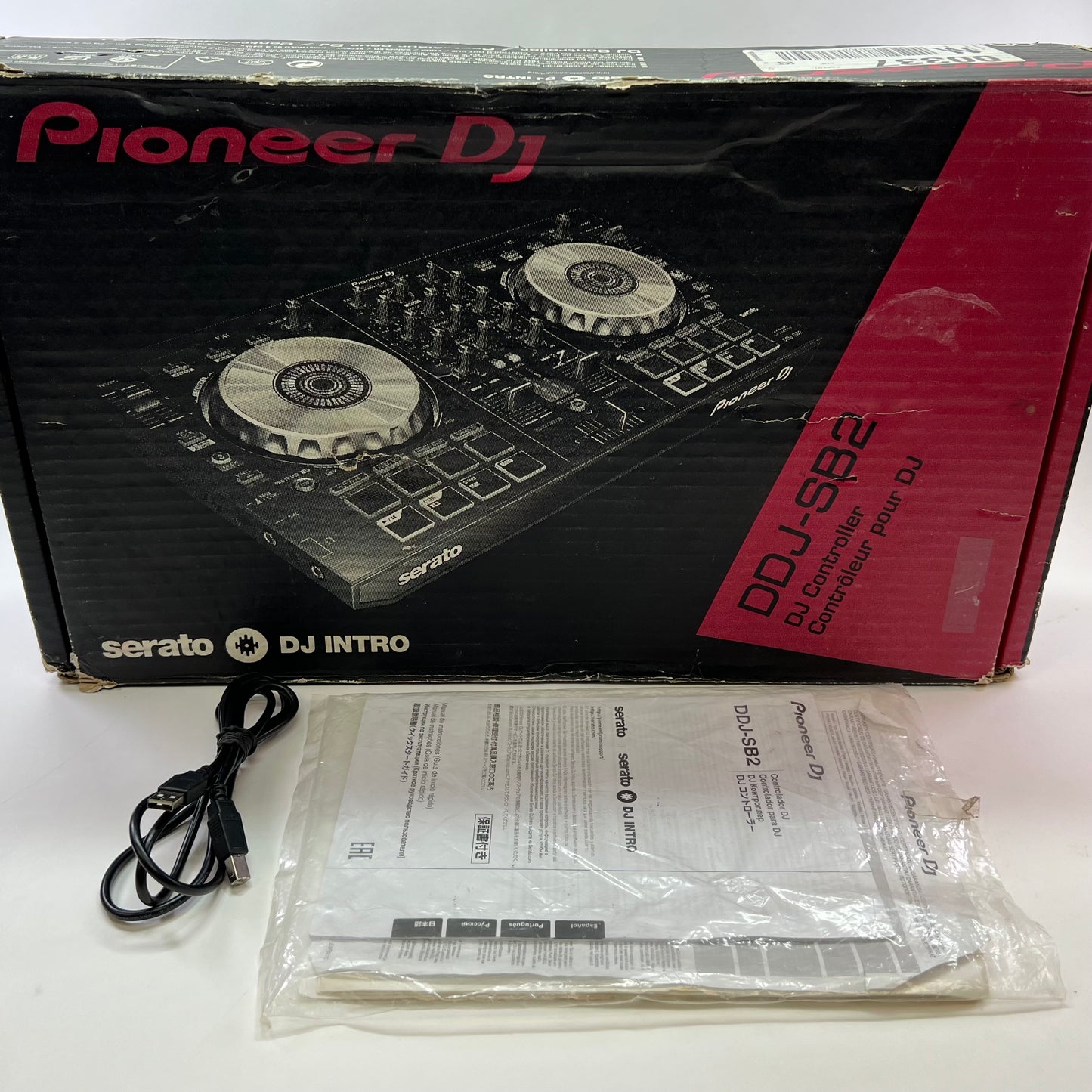 Pioneer DJ DDJ-SB2 2-Channel Dual Deck Controller
