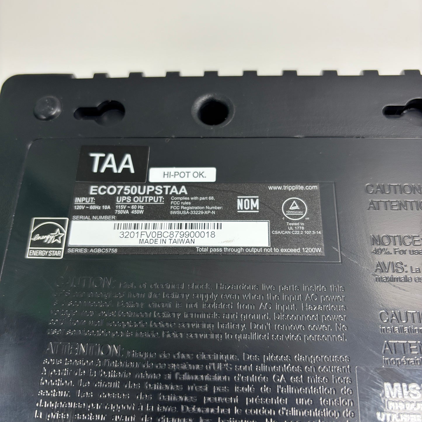 Lot of power supplies Cyberpower & Tripp Lite