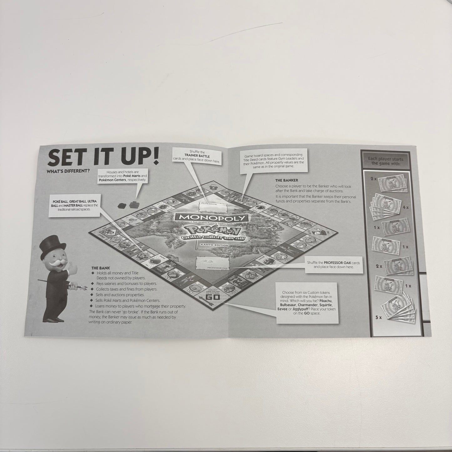 Monopoly Pokémon Kanto edition Board Game
