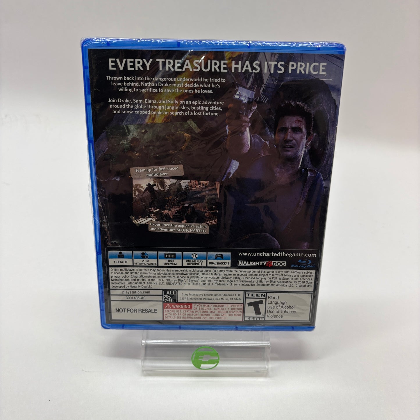 New Uncharted 4 A Thief's End (Sony PlayStation 4 PS4, 2016)