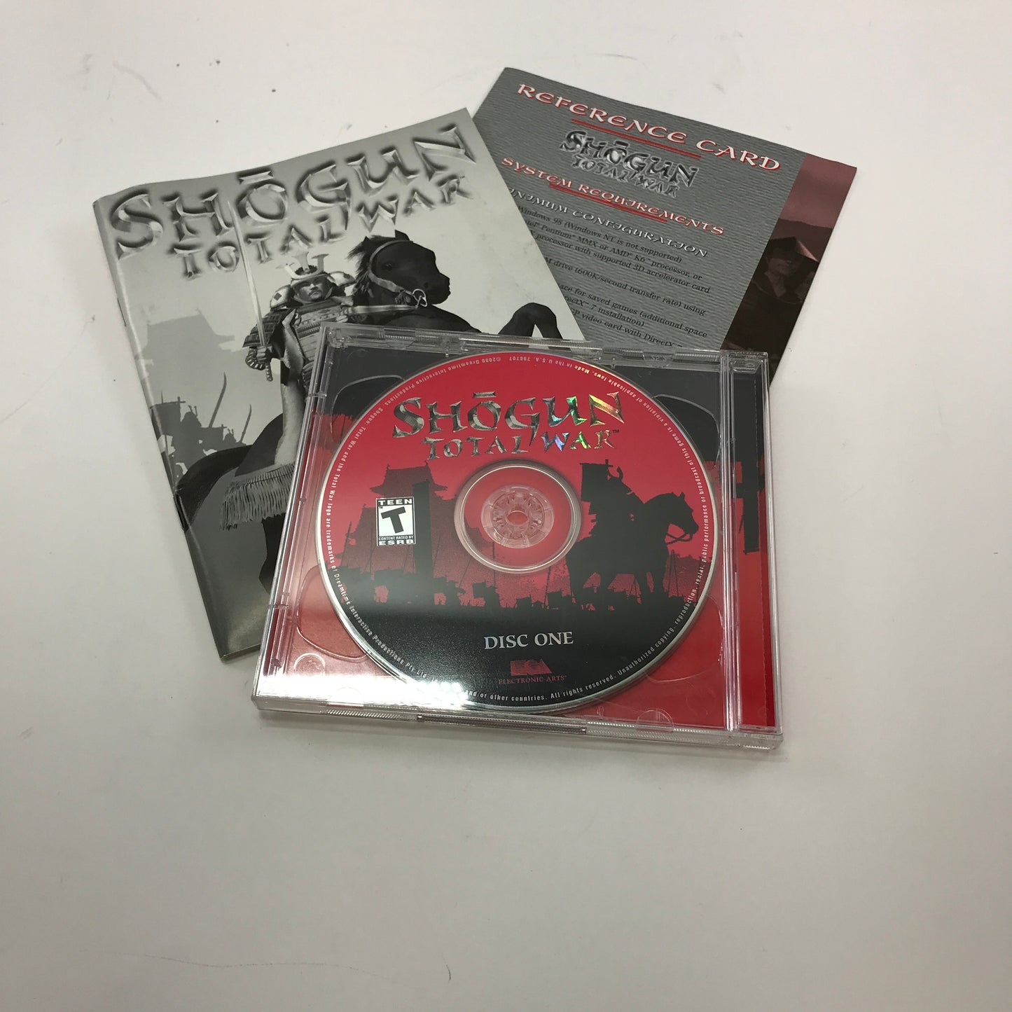 Shogun Total War (PC, 2000) Complete w Original Box and Manuals, CIB