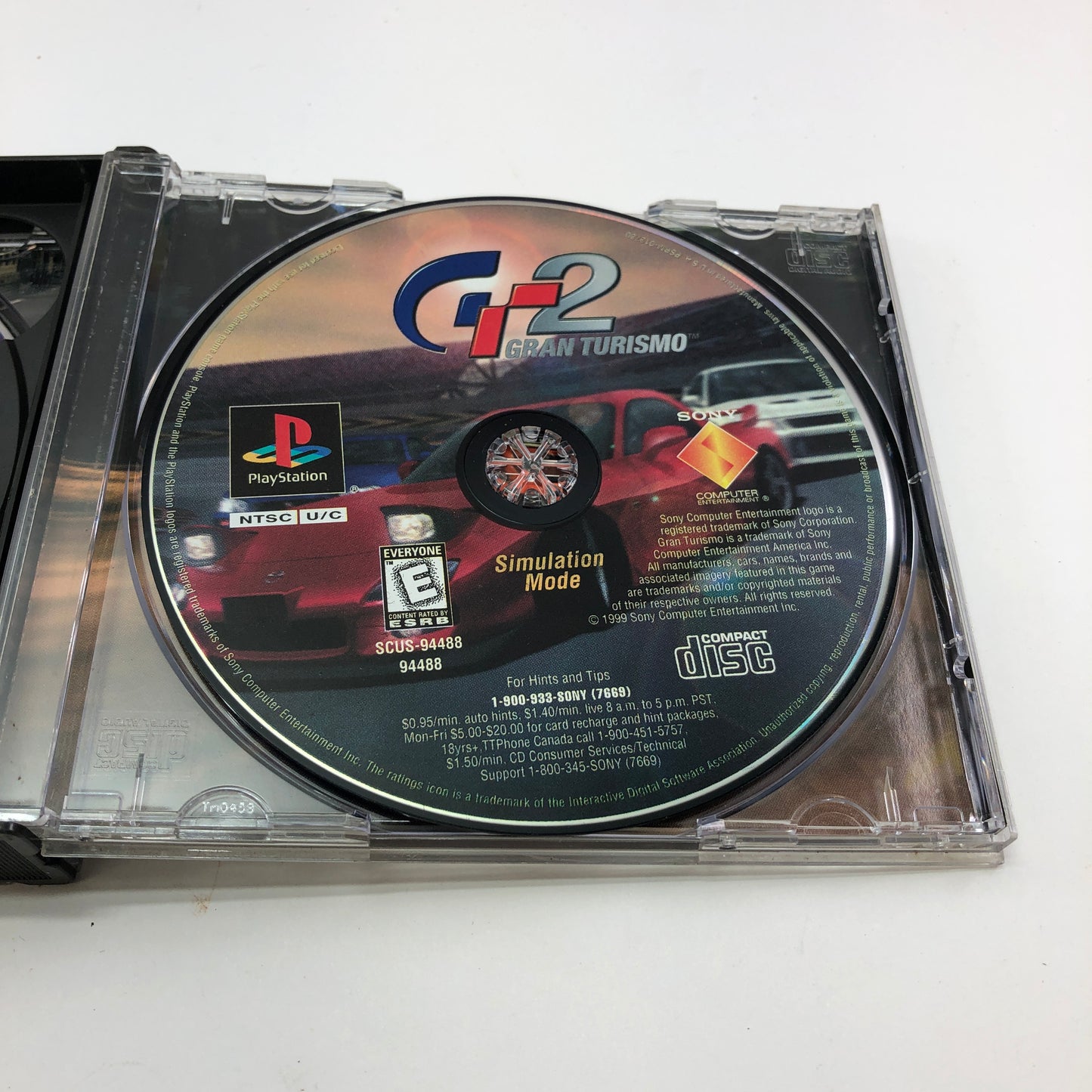 Gran Turismo and Gran Turismo 2 Sony PlayStation 1 PS1 Games READ