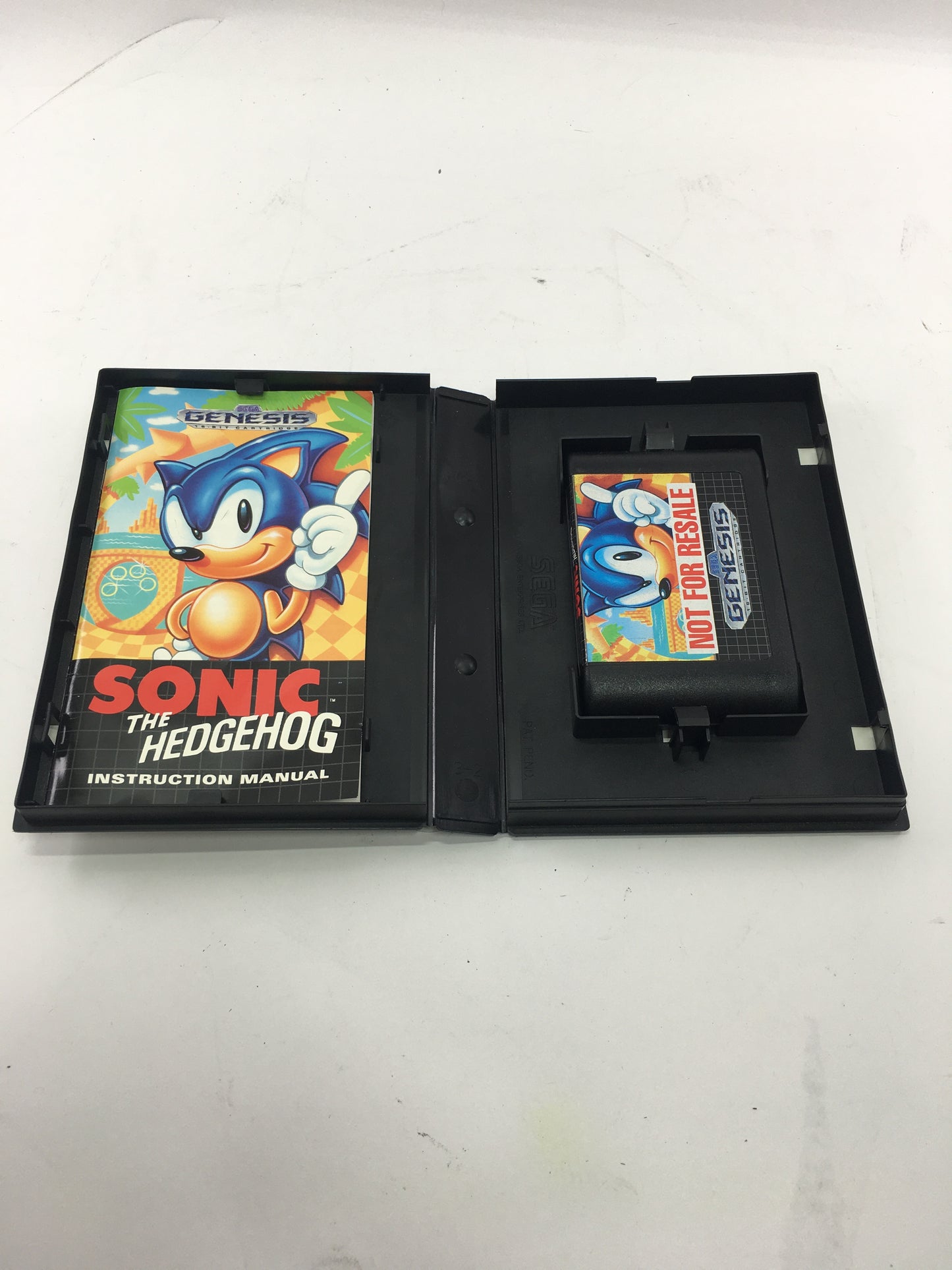 Sonic the Hedgehog (Sega Genesis, 1991) Complete in Box, Tested, Fully Working