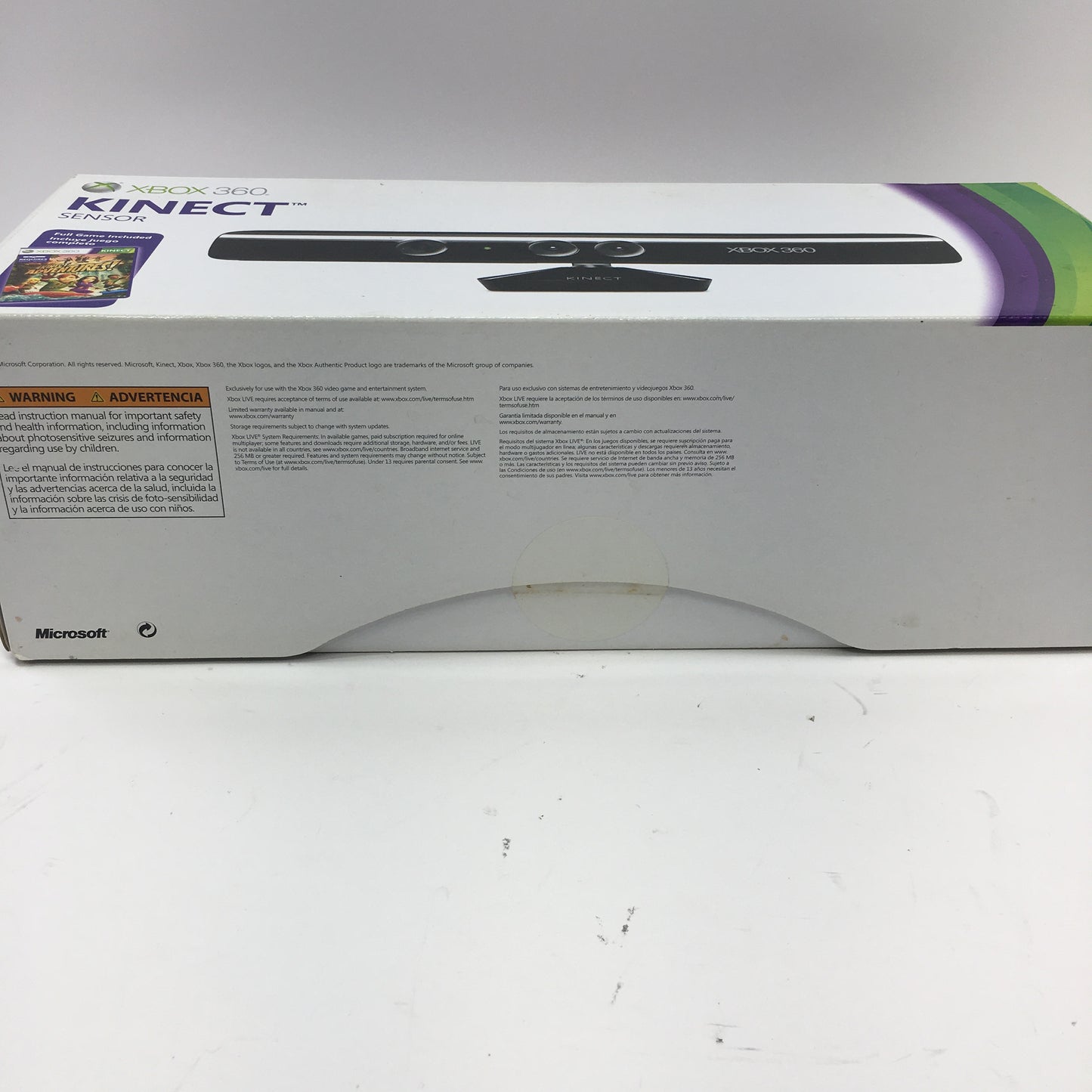 New Microsoft Kinect Black LPF-00004 For Xbox 360
