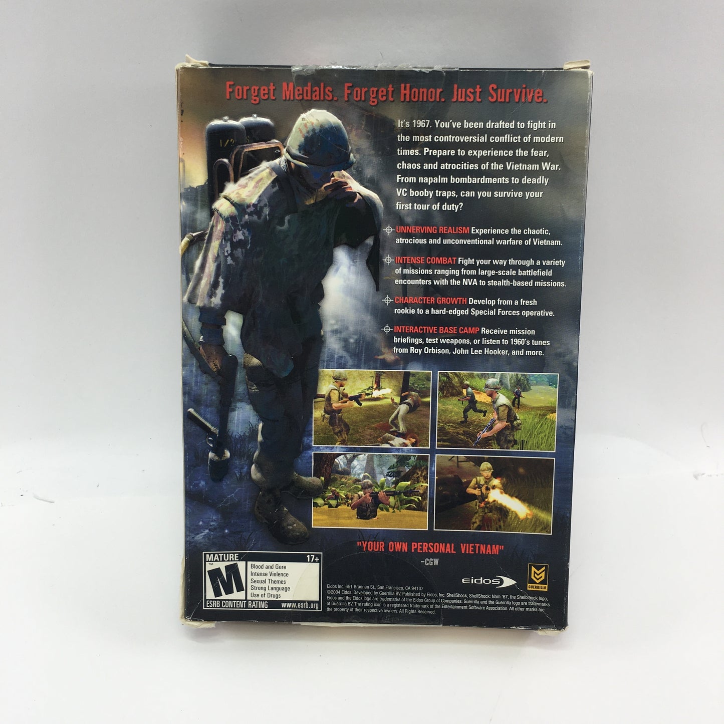 Shell Shock Nam '67 (PC, 2004) Complete in Original Box CIB