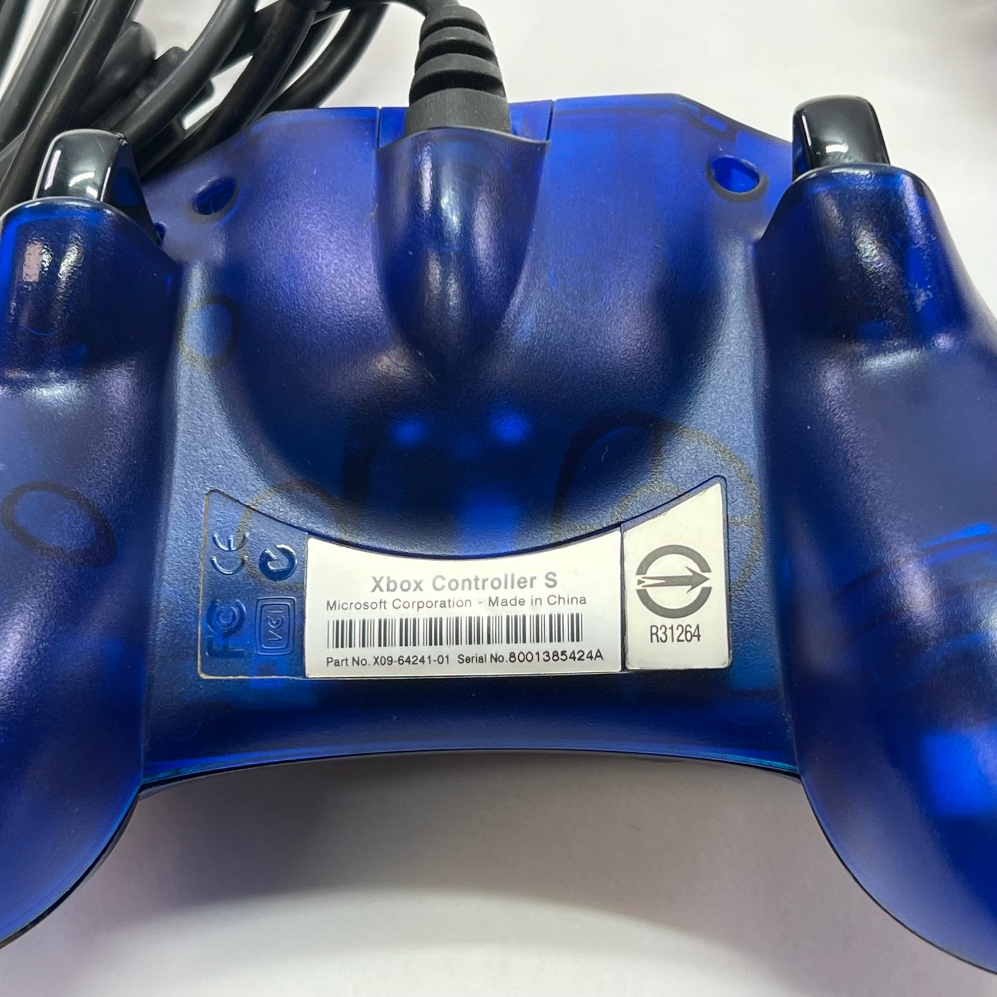 Microsoft Original Xbox Controller S Blue