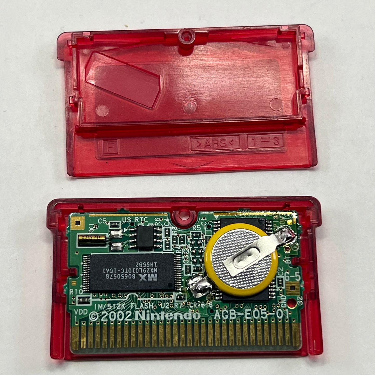 Pokemon Ruby (Nintendo GameBoy Advance, 2003) Cartridge Only New Battery
