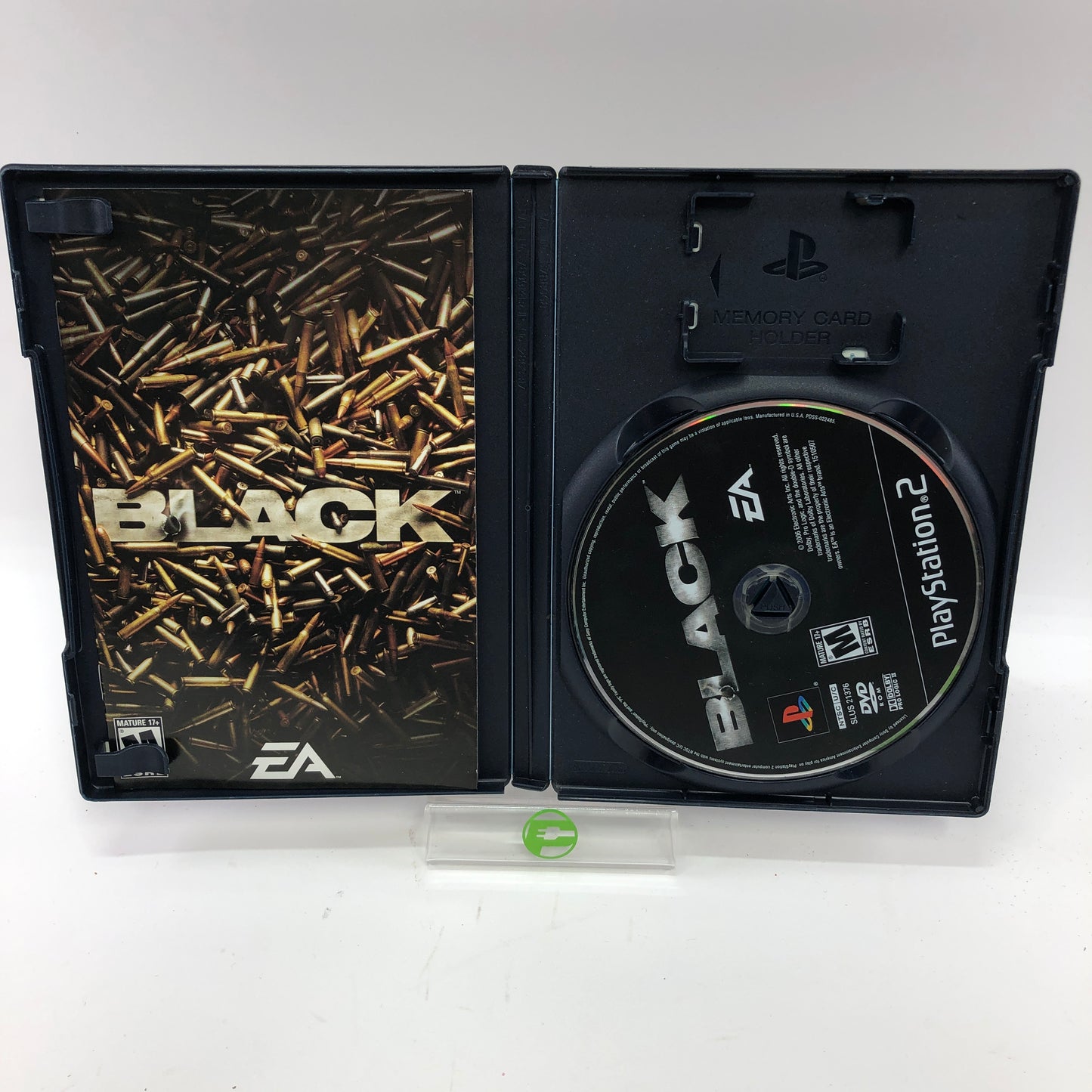 Black (Sony PlayStation 2 PS2, 2006) Complete in Original Box w Manual, CIB