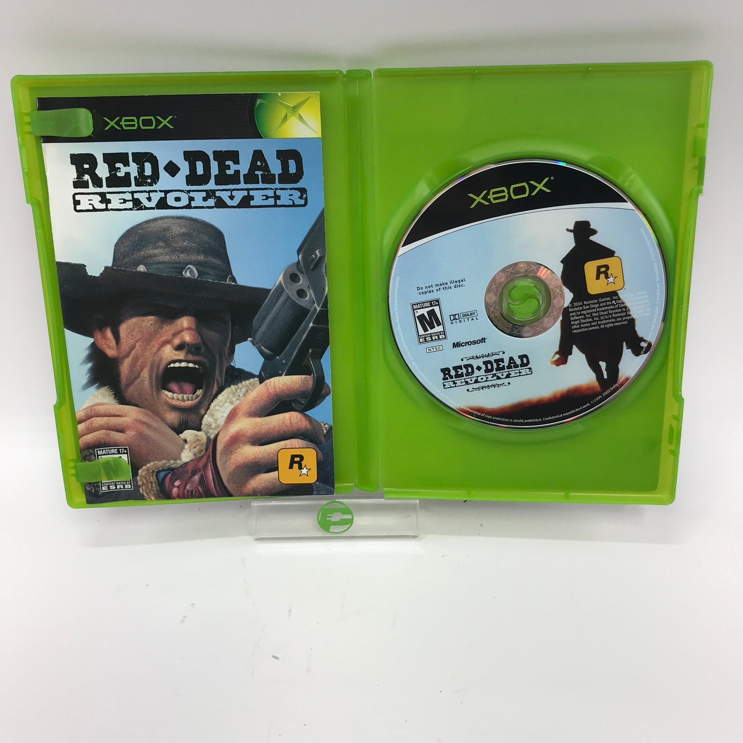 Red Dead Revolver (Microsoft Xbox, 2004) Complete in Box w Registration Card CIB