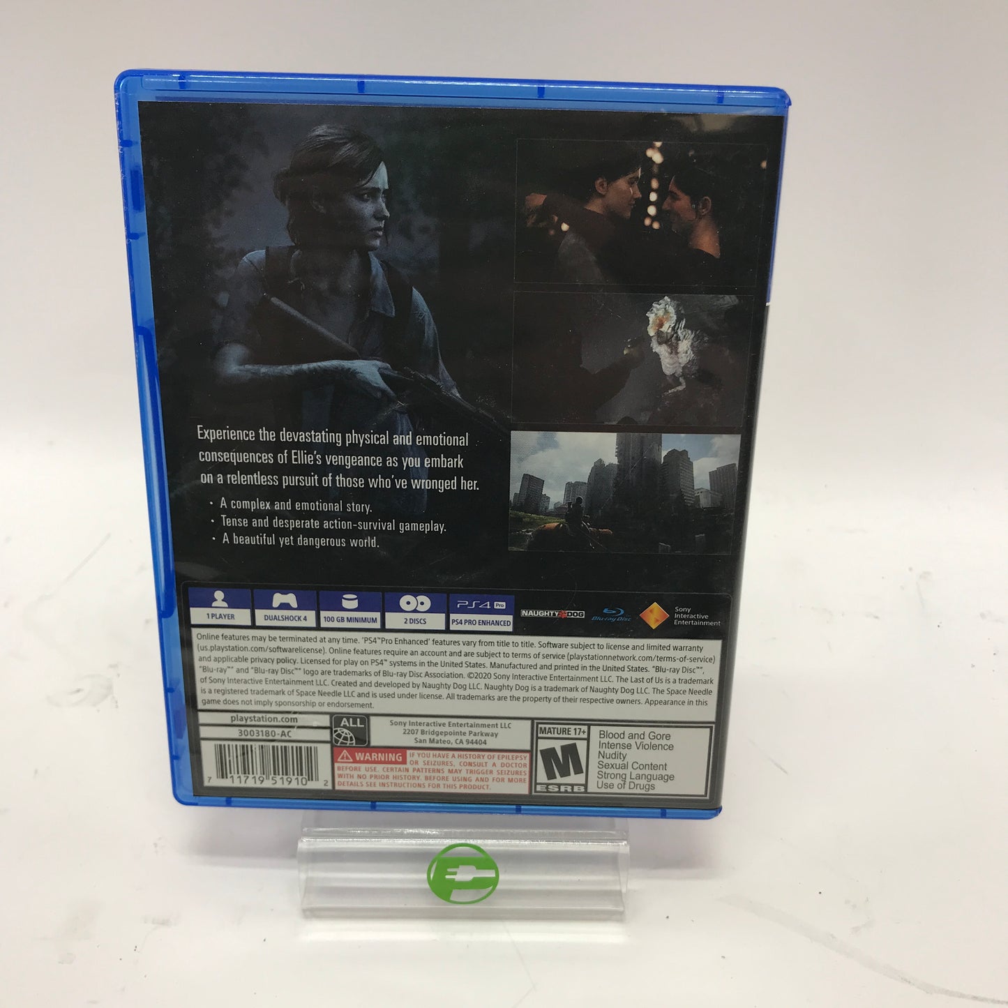 The Last of Us Part II (Sony PlayStation 4 PS4, 2020) w Original Box