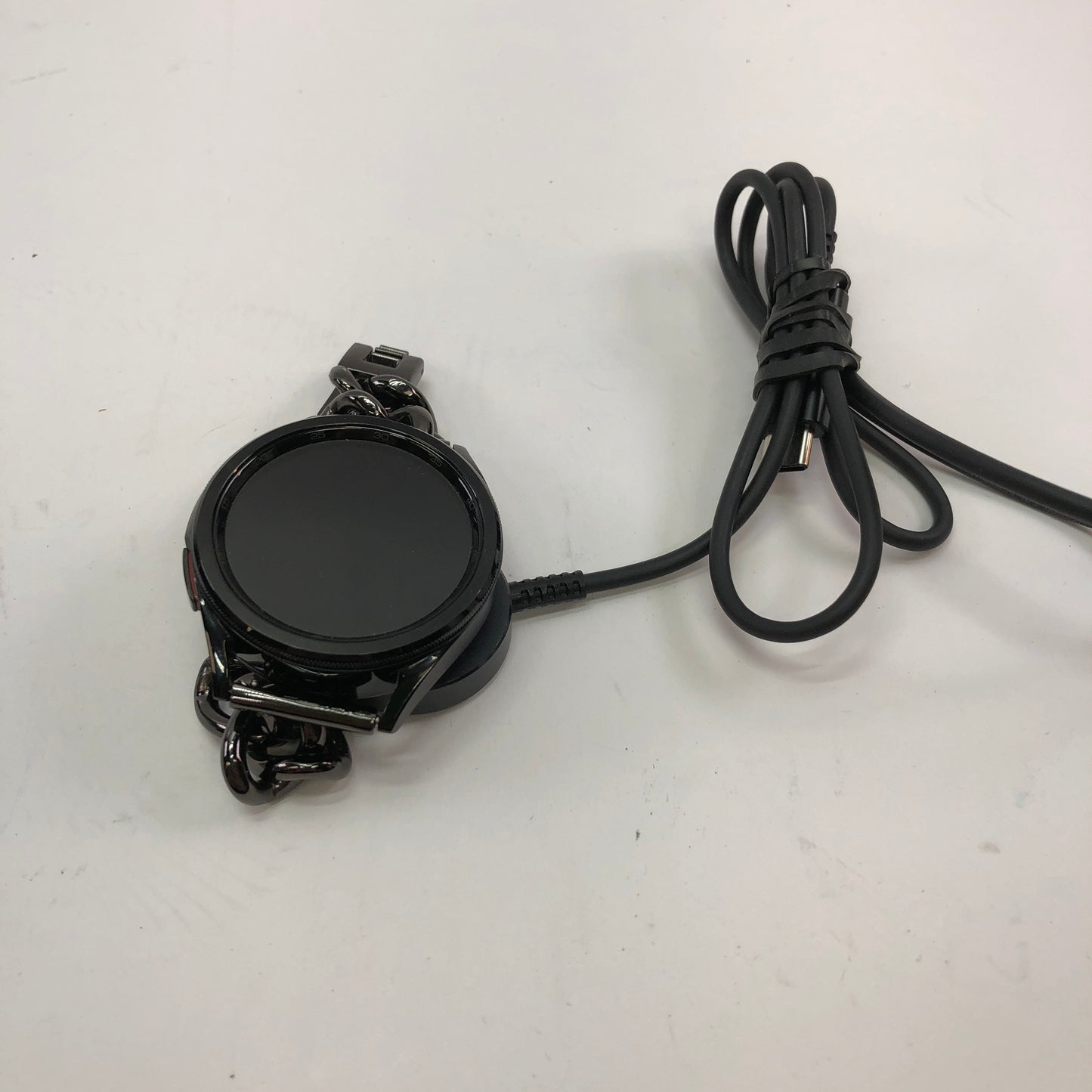 WiFi Only Samsung Galaxy Watch6 Classic Aluminum w/ Charging Cable and Band
