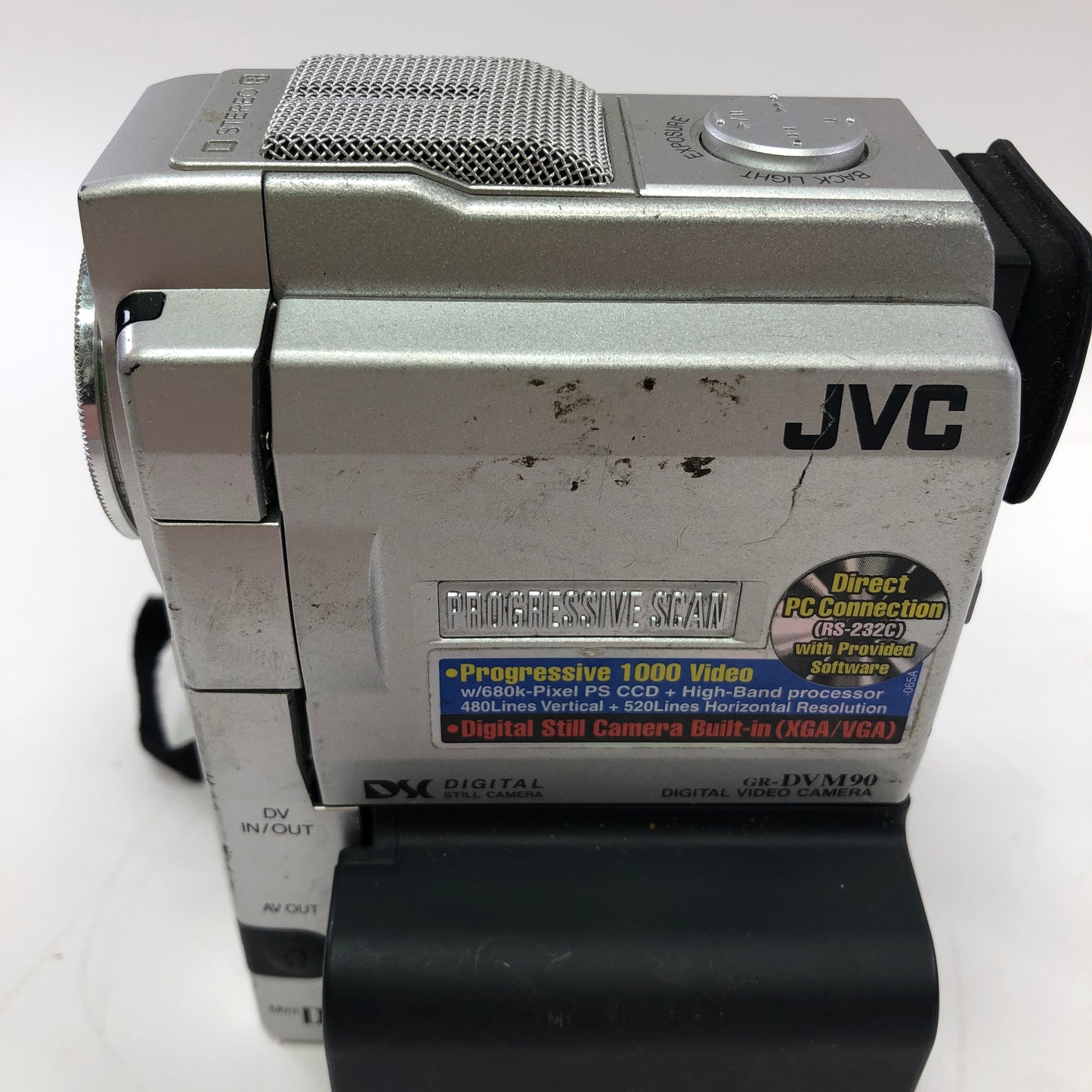 Broken JVC GR-DVM90U Digitial Still Camera Parts Only READ