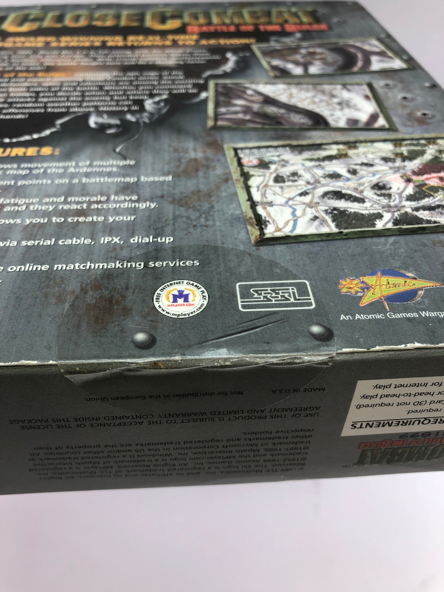 New Close Combat Battle of the Bulge (PC, 1998) Factor Sealed