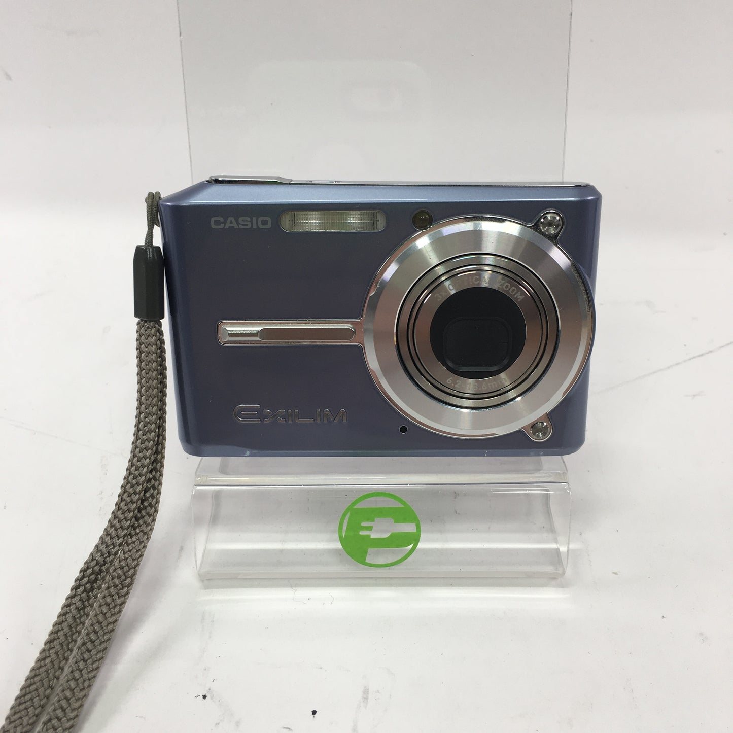 Casio EX-S600 6.0MP Compact Digital Camera w/ USB Cradle, Tested, Working