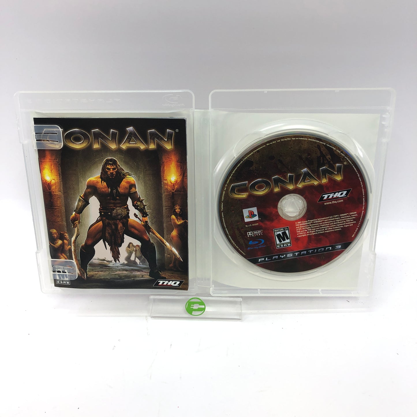 Conan (Sony PlayStation 3 PS3, 2007) Complete in Original Box w Manual, CIB