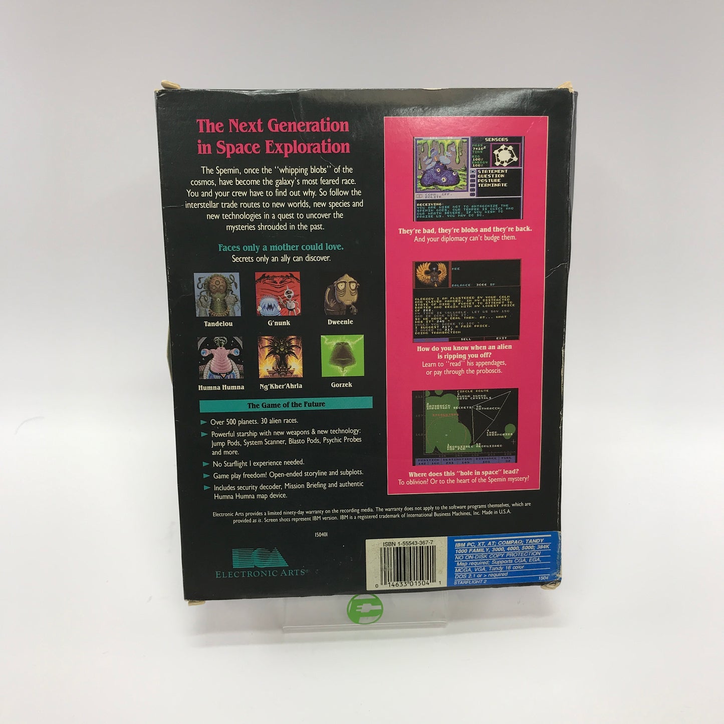 Starflight 2: Trade Routes Of The Cloud Nebula(PC 1988)w Original Box, No Manual