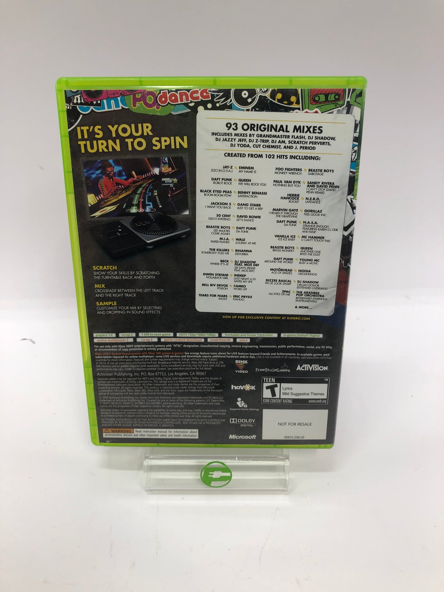 DJ Hero Collection, CIB, 2 Microsoft Xbox 360 Games