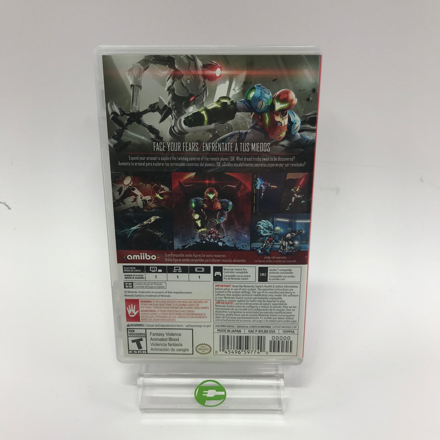 Lot of 5 Nintendo Switch Games, Sonic, Mario, Metroid Dread, Trinity Trigger