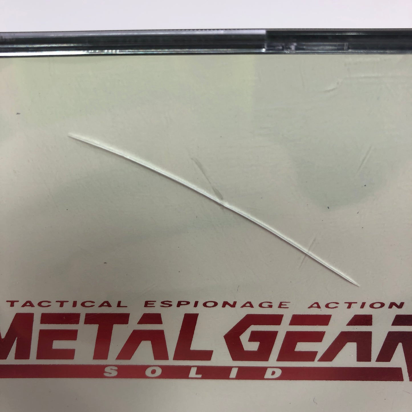 Metal Gear Solid (Sony PlayStation 1 PS1, 1998) w/ Original Case