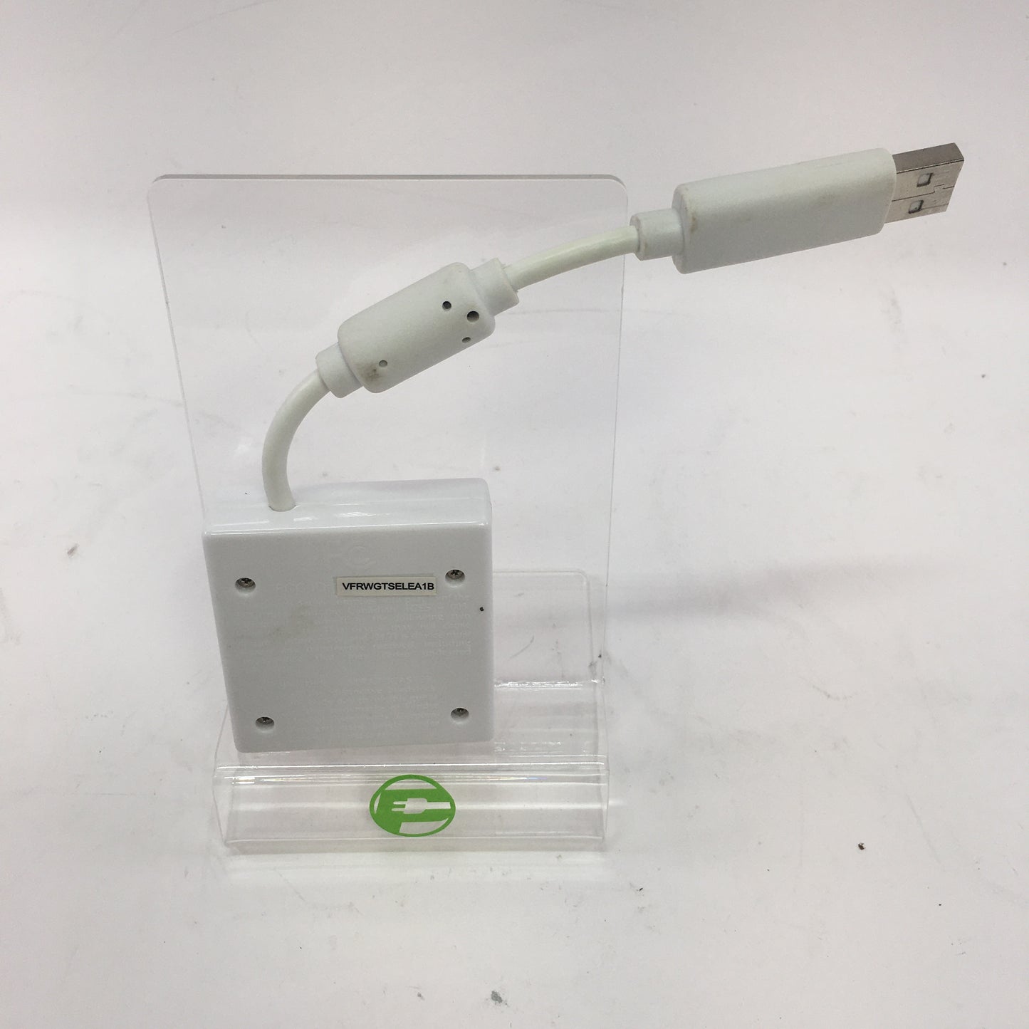 Nintendo Wii Rock Band Guitar Wireless Dongle White VFRWGTSELEA1B Tested