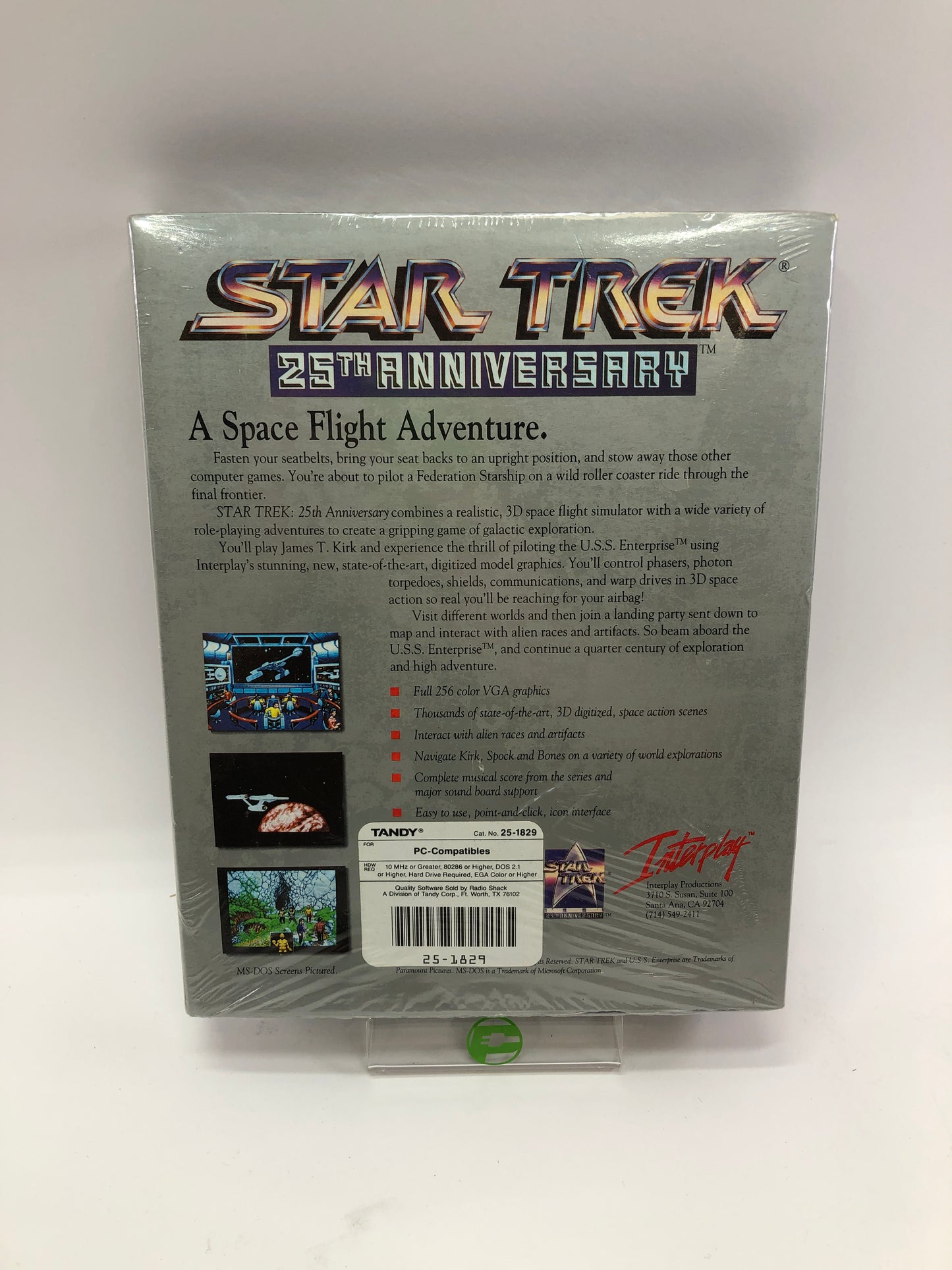 New Star Trek 25th Anniversary (PC, 1991) Factory Sealed