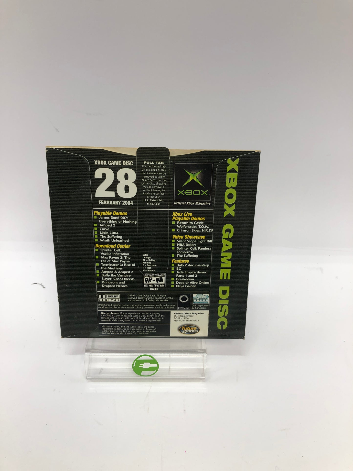 Xbox Game Disc, 26 Game Demo Discs, Microsoft Original Xbox Games