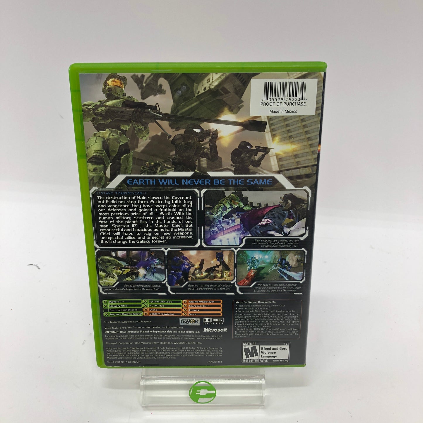 Halo Combat Evolved and Halo 2, Both CIB Microsoft Original Xbox Games