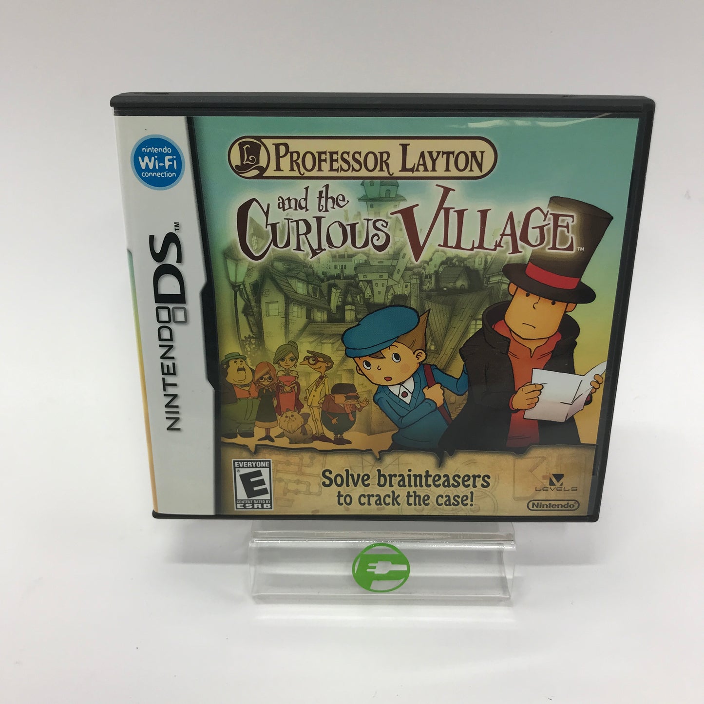 Professor Layton and the Curious Village (Nintendo DS, 2008) Complete in Box CIB