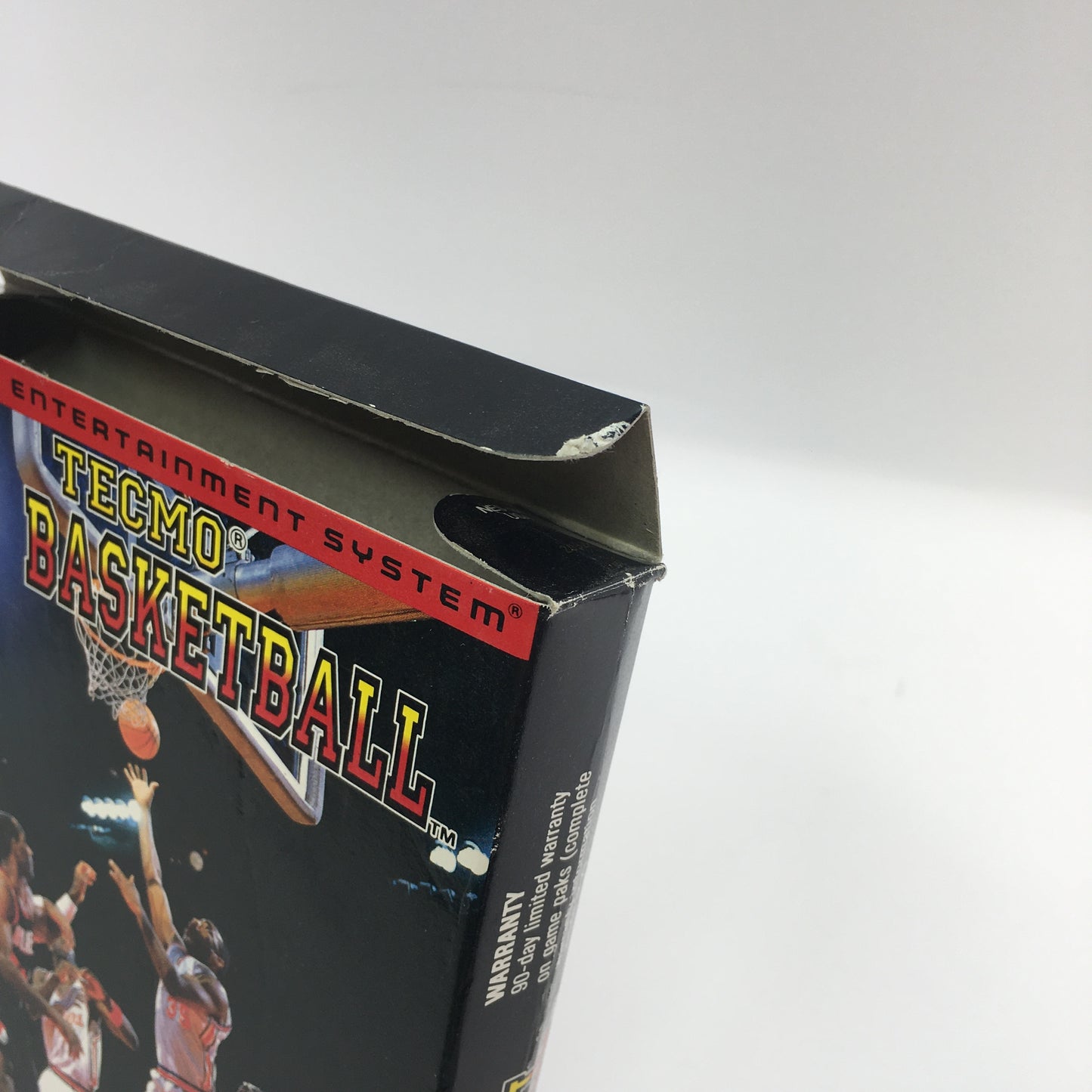 Tecmo NBA Basketball (Nintendo NES, 1992) Tested Original Box w Manual