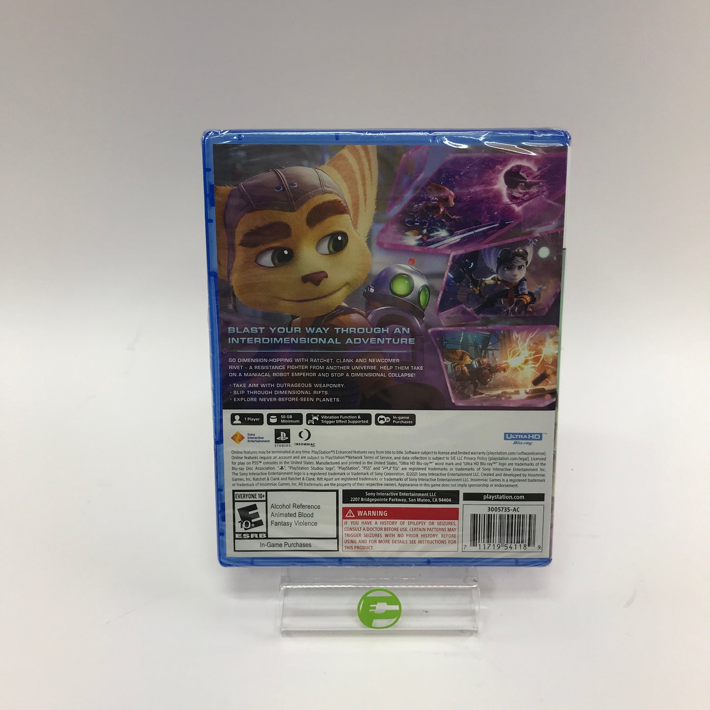 New Ratchet and Clank: Rift Apart (Sony PlayStation 5 PS5, 2021) Factory Sealed
