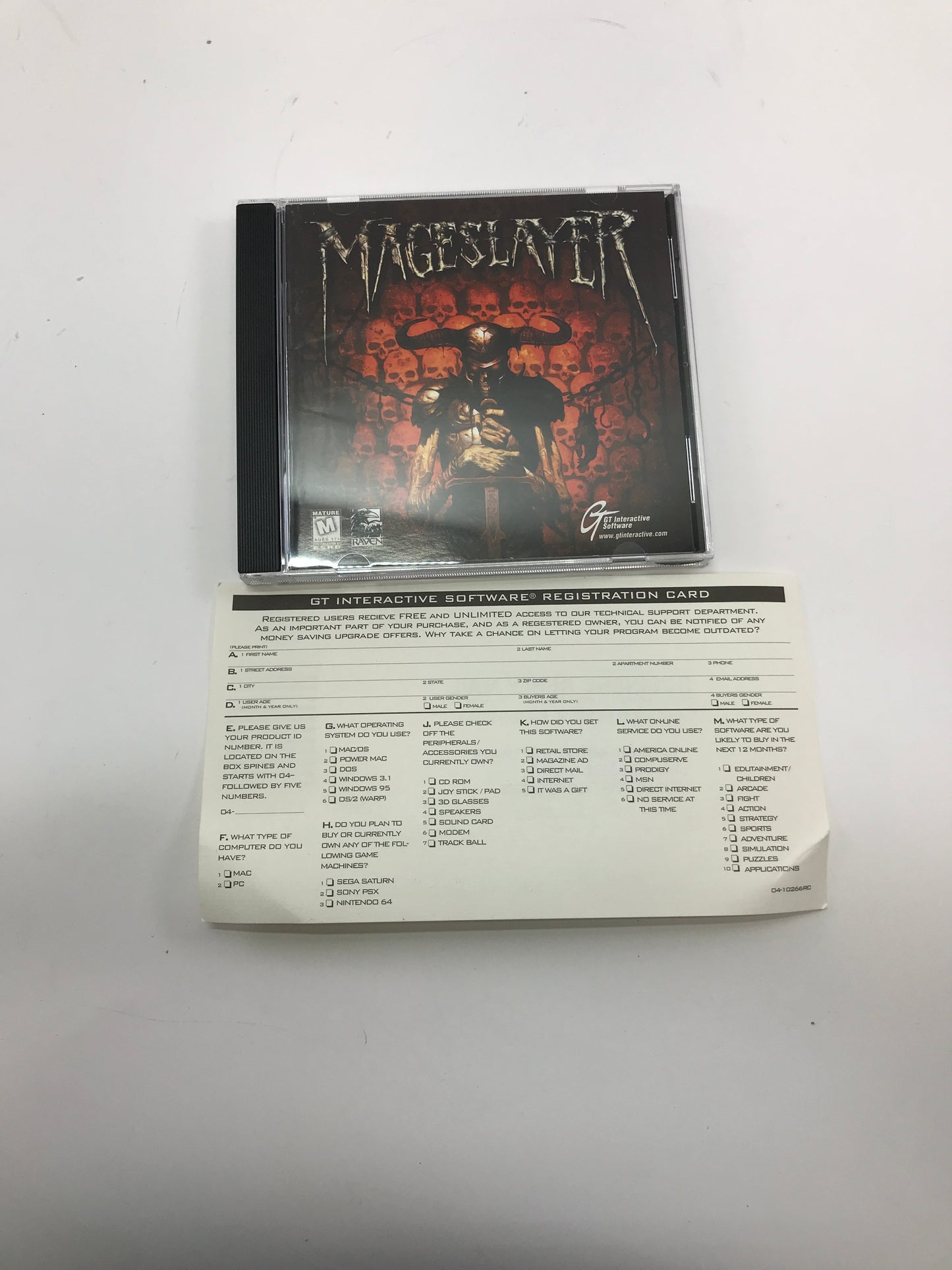 Mageslayer (PC, 1996) Complete in Original Big Box w/ Manual, CIB